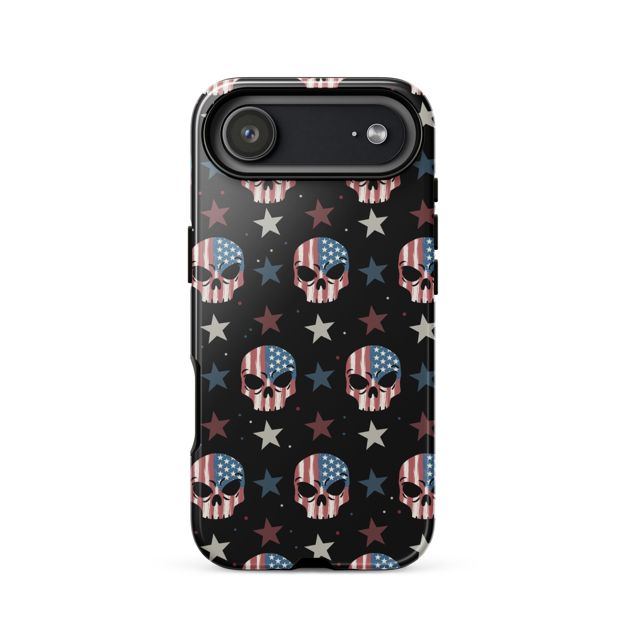 Murder Apparel USA Skull iPhone Case