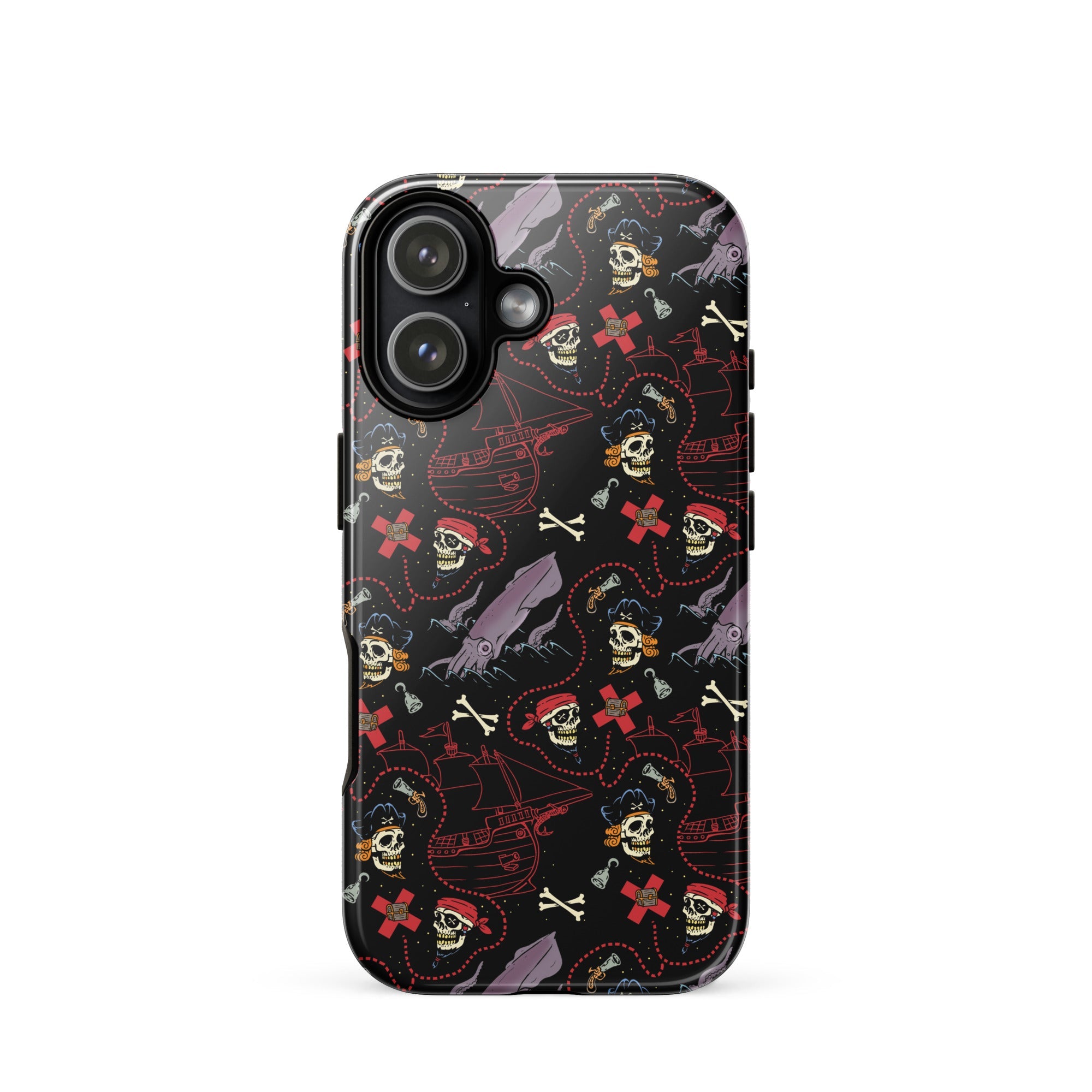 Murder Apparel Pirate Skulls iPhone Case