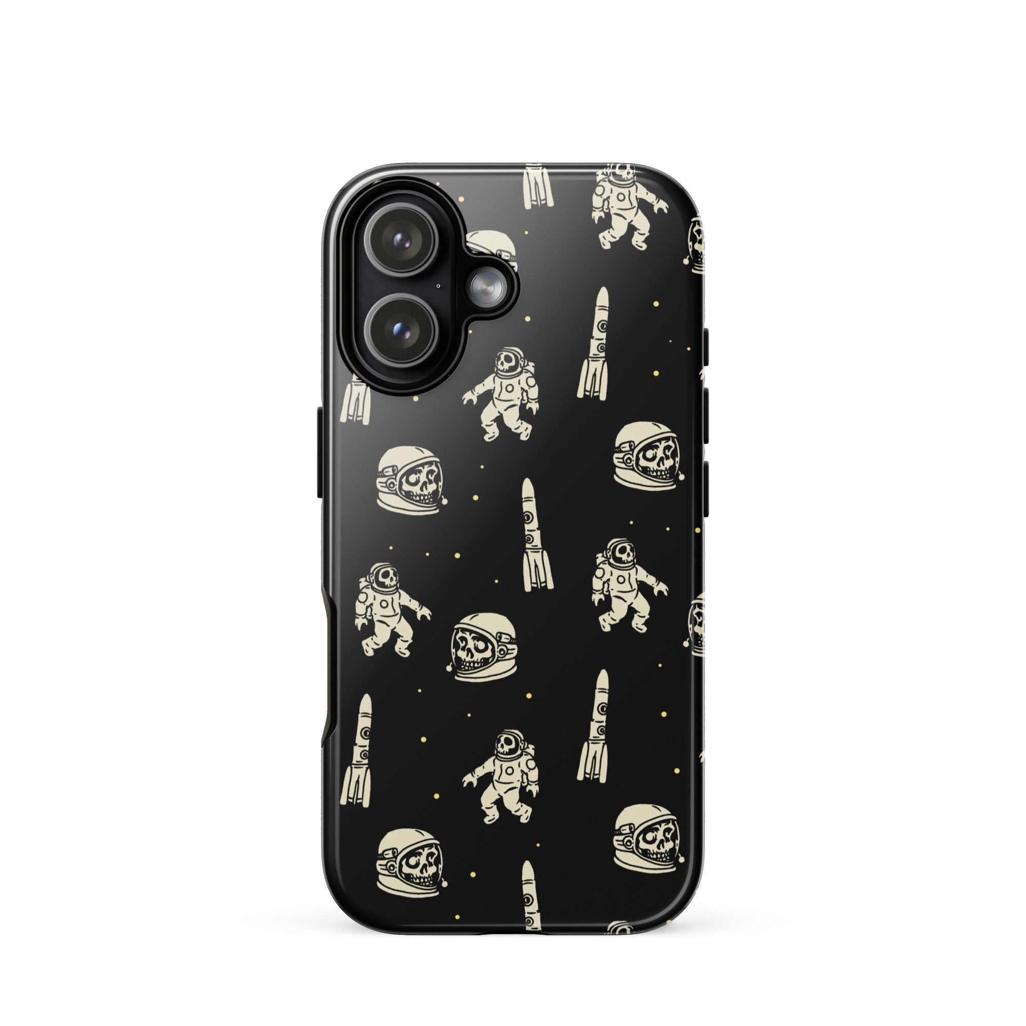Murder Apparel Astronaut Skull iPhone Case