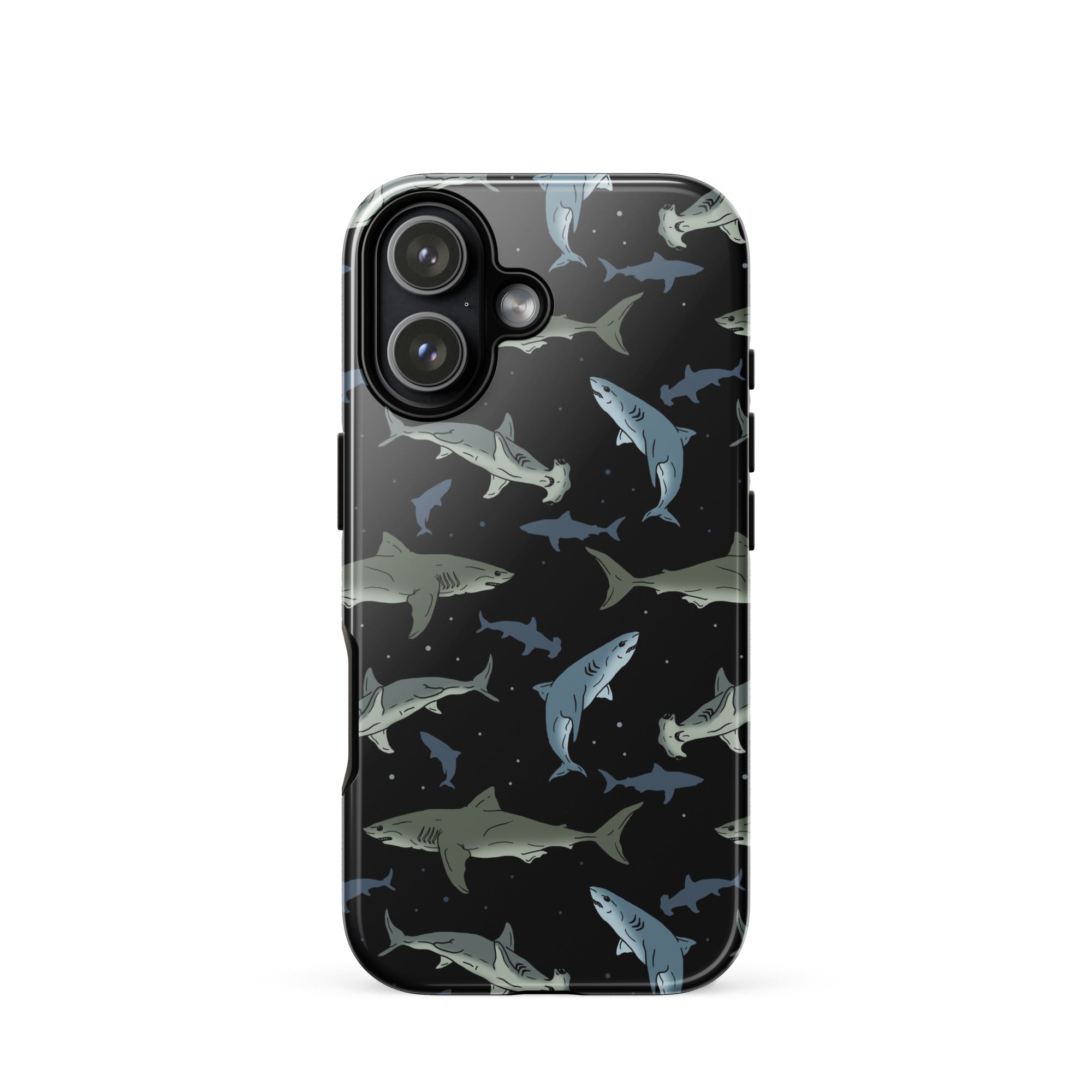 Murder Apparel Shark Infested iPhone Case