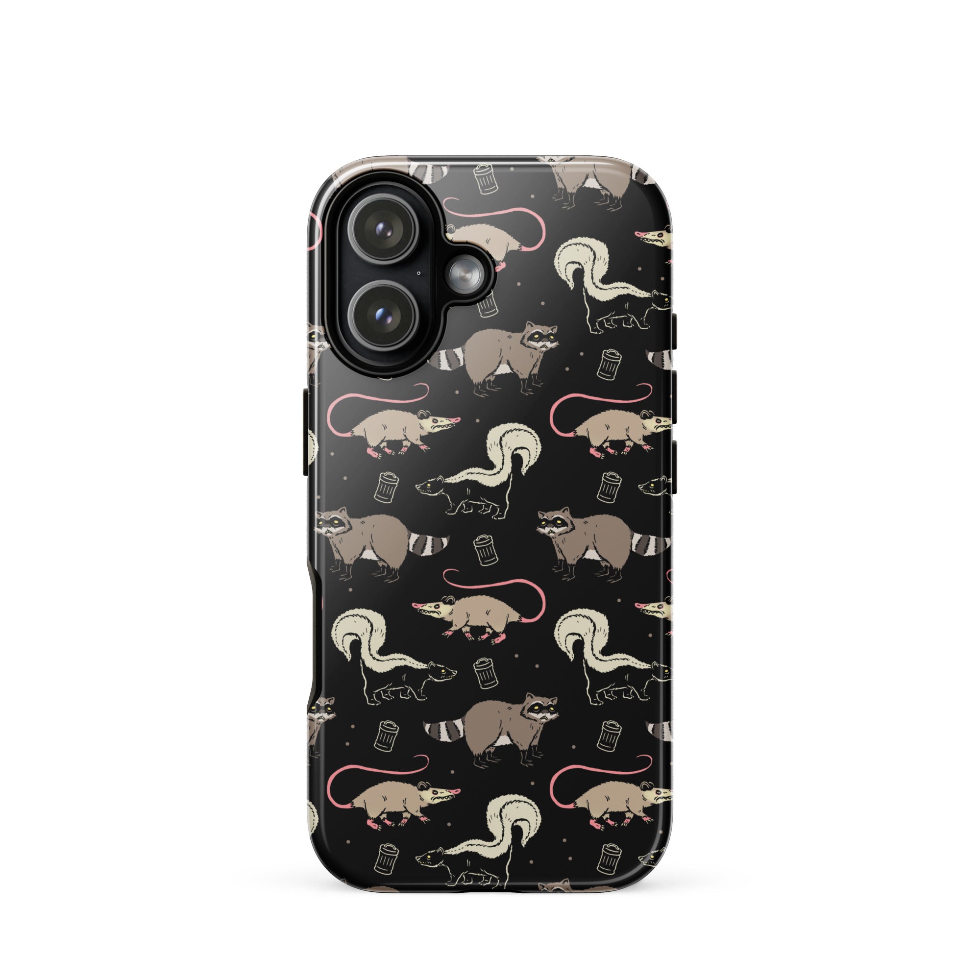 Murder Apparel Garbage Cats iPhone Case
