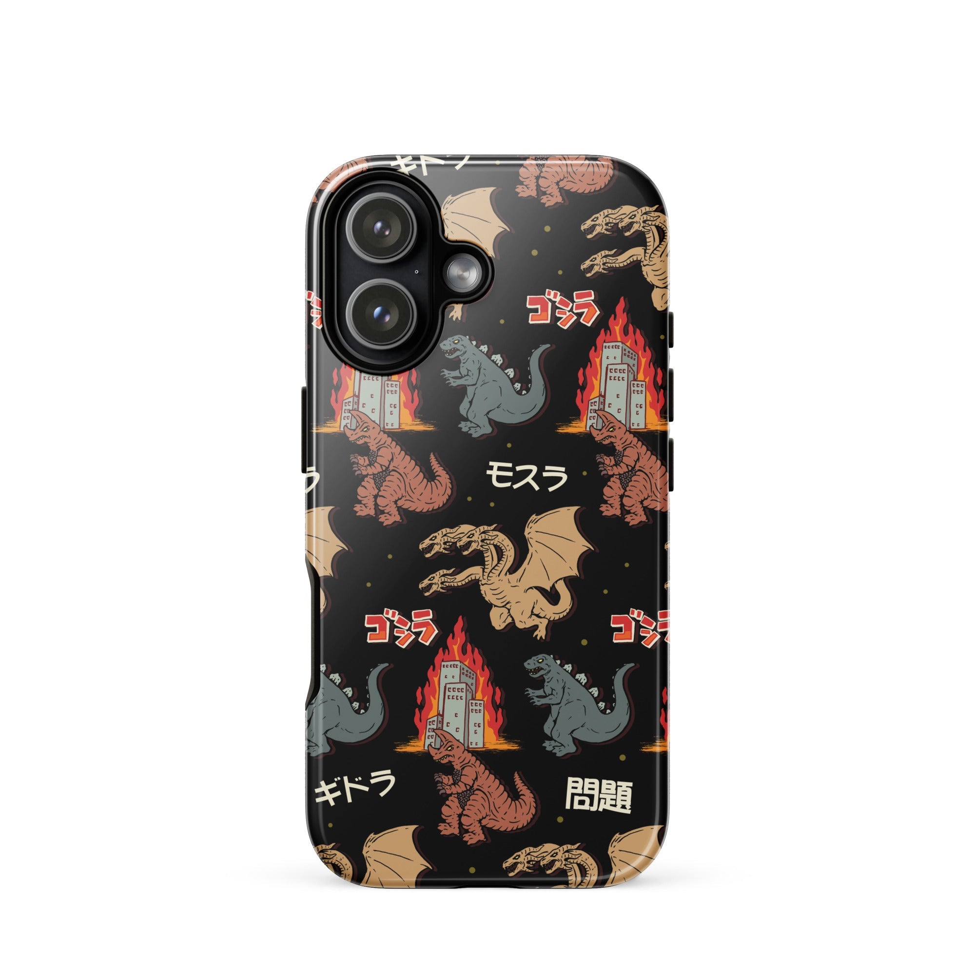 Murder Apparel Godzilla And Friends iPhone Case