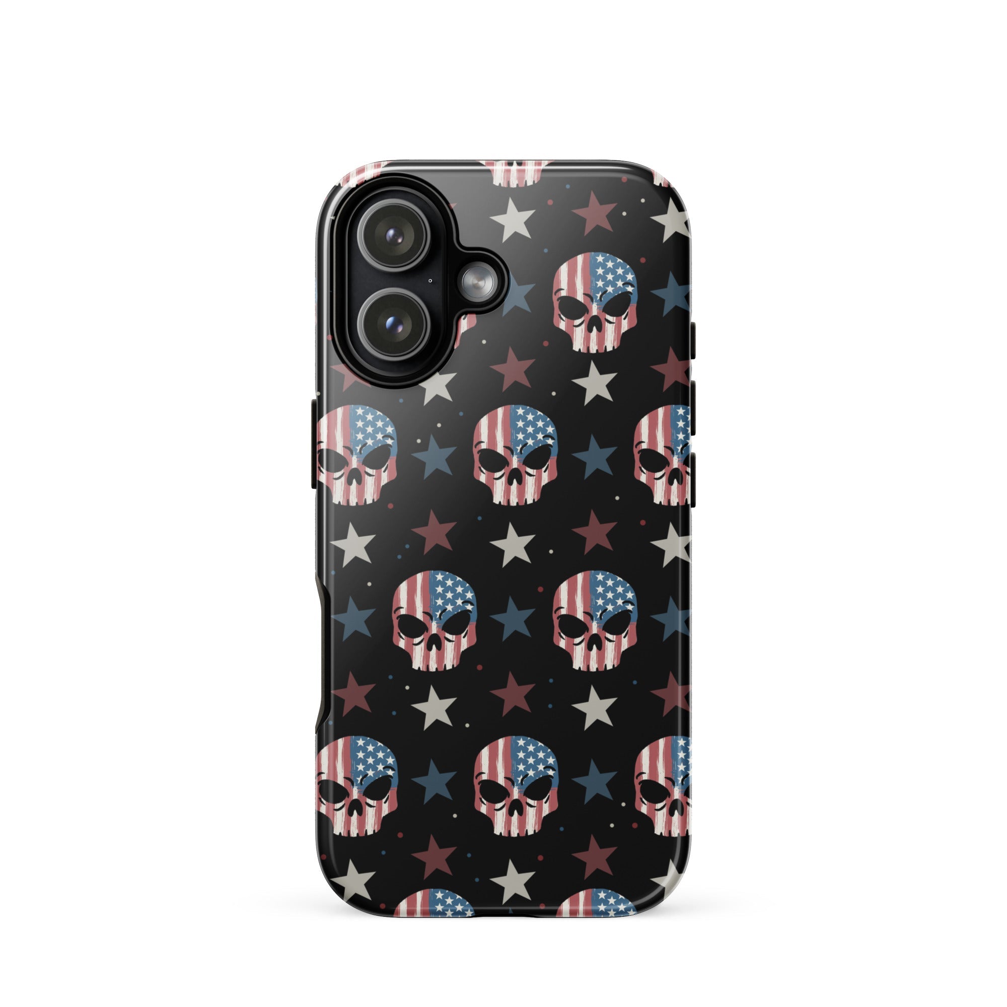 Murder Apparel USA Skull iPhone Case