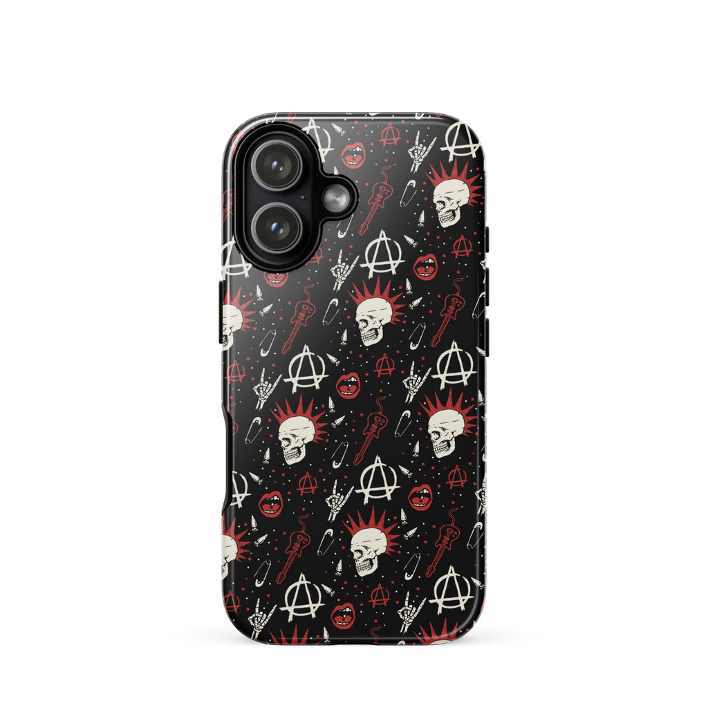 Murder Apparel Punk Rock Anarchy iPhone Case