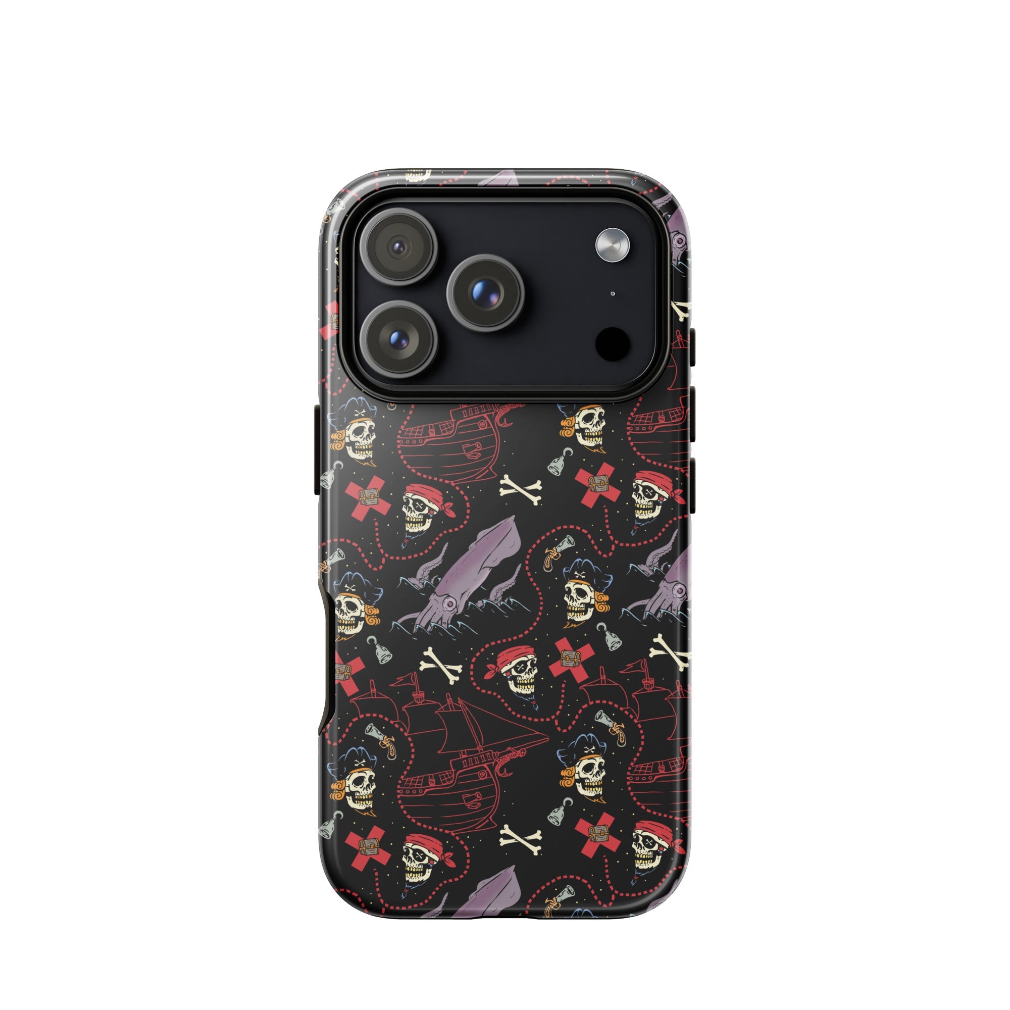 Murder Apparel Pirate Skulls iPhone Case