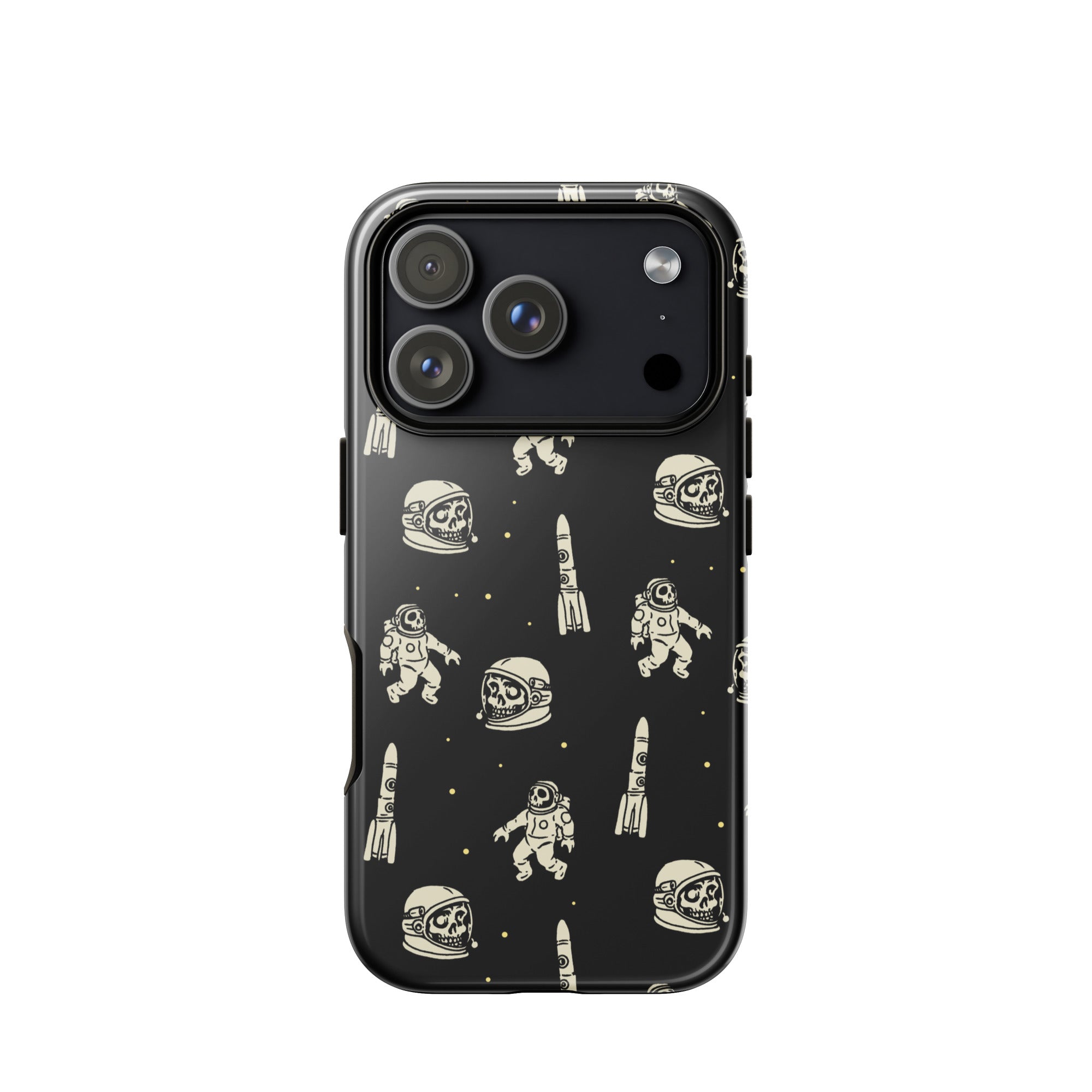 Murder Apparel Astronaut Skull iPhone Case