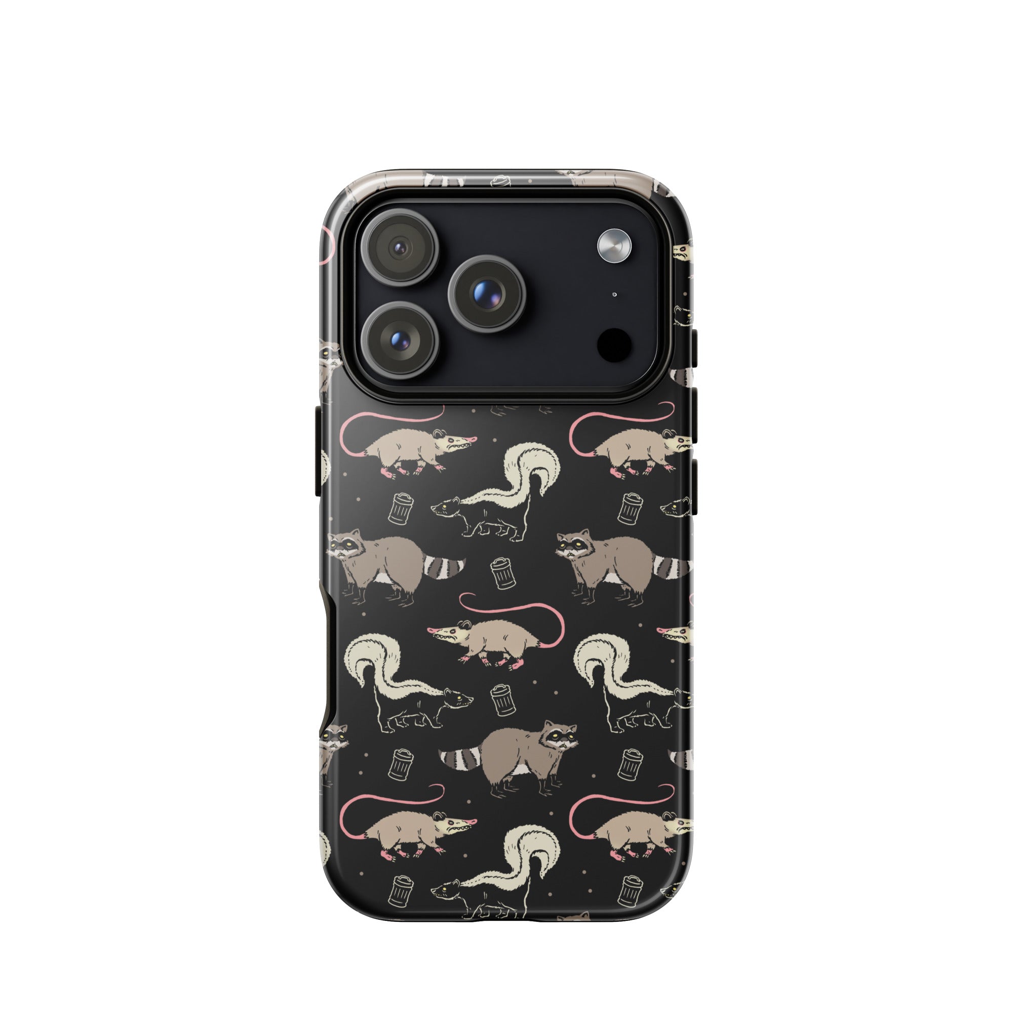 Murder Apparel Garbage Cats iPhone Case