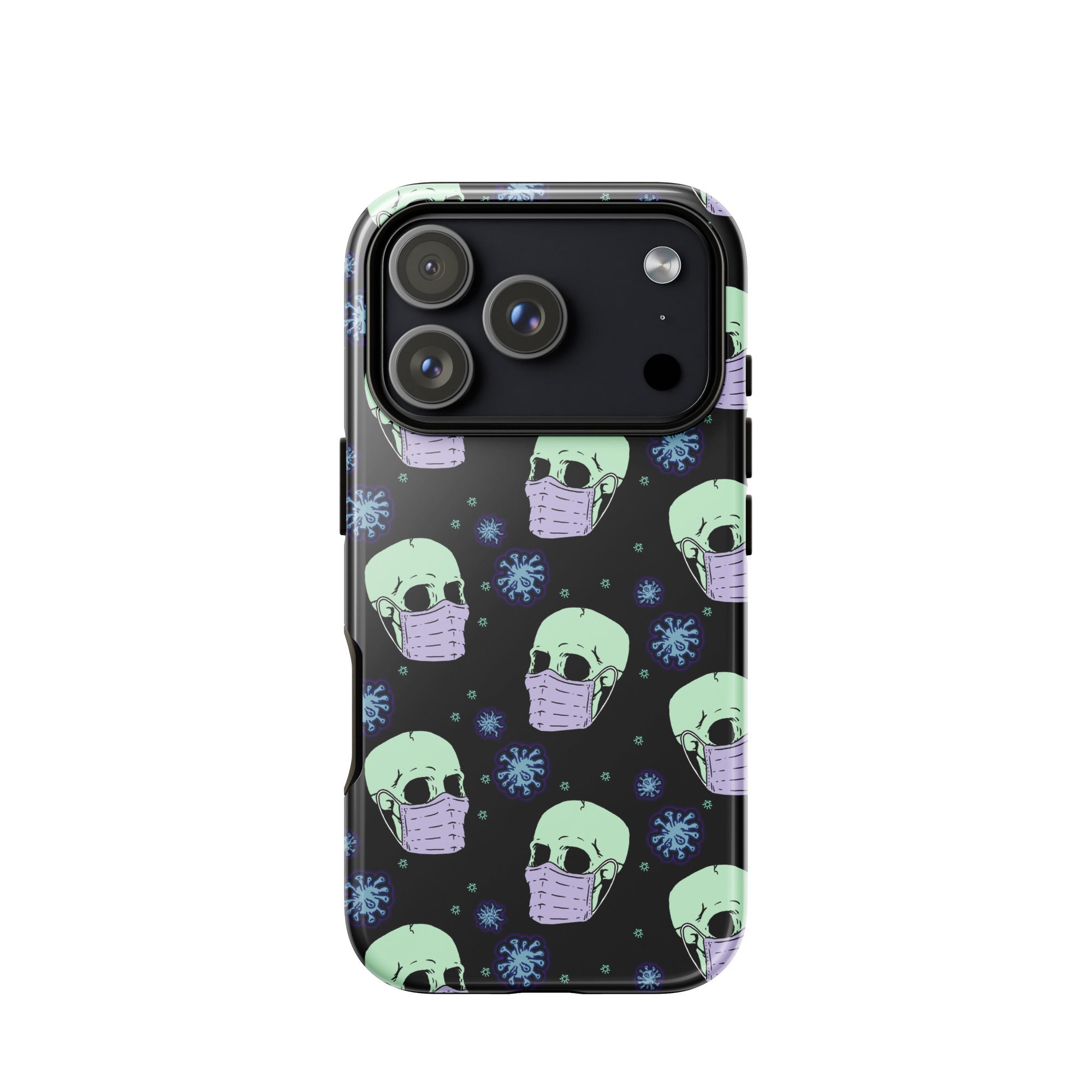 Murder Apparel Virus Skull iPhone Case