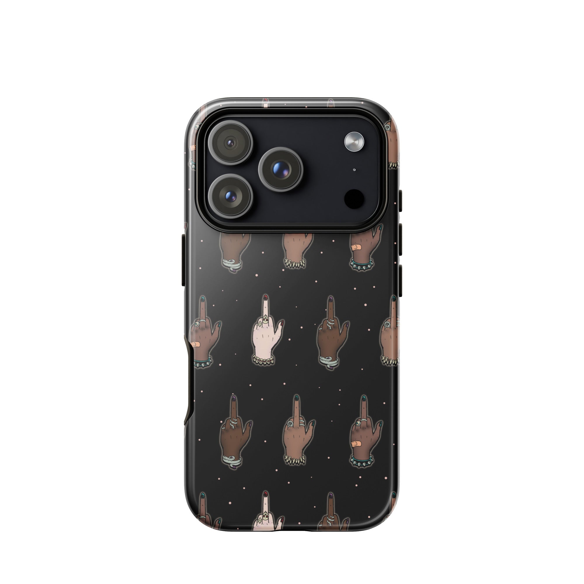 Murder Apparel Fuck Racism iPhone Case