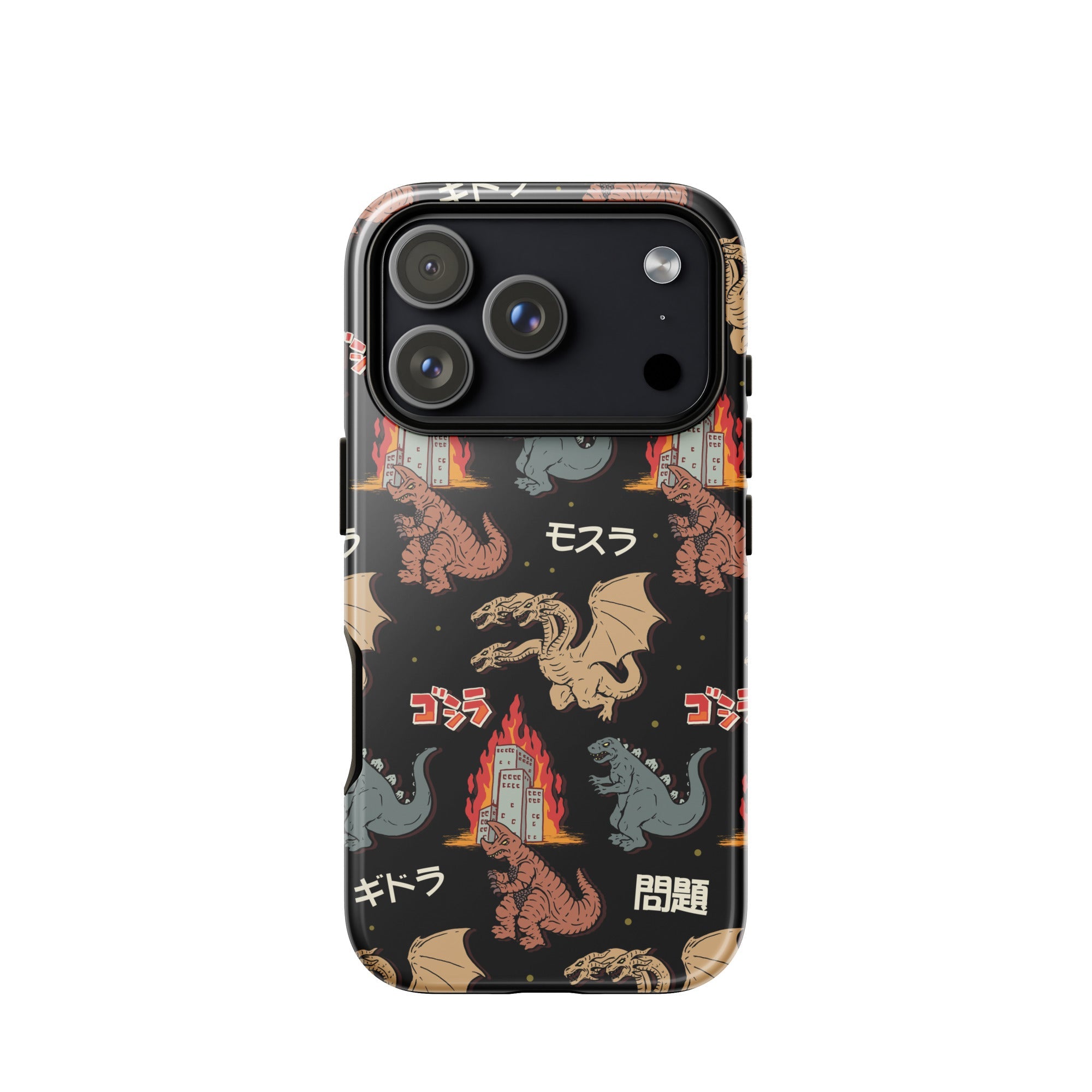 Murder Apparel Godzilla And Friends iPhone Case