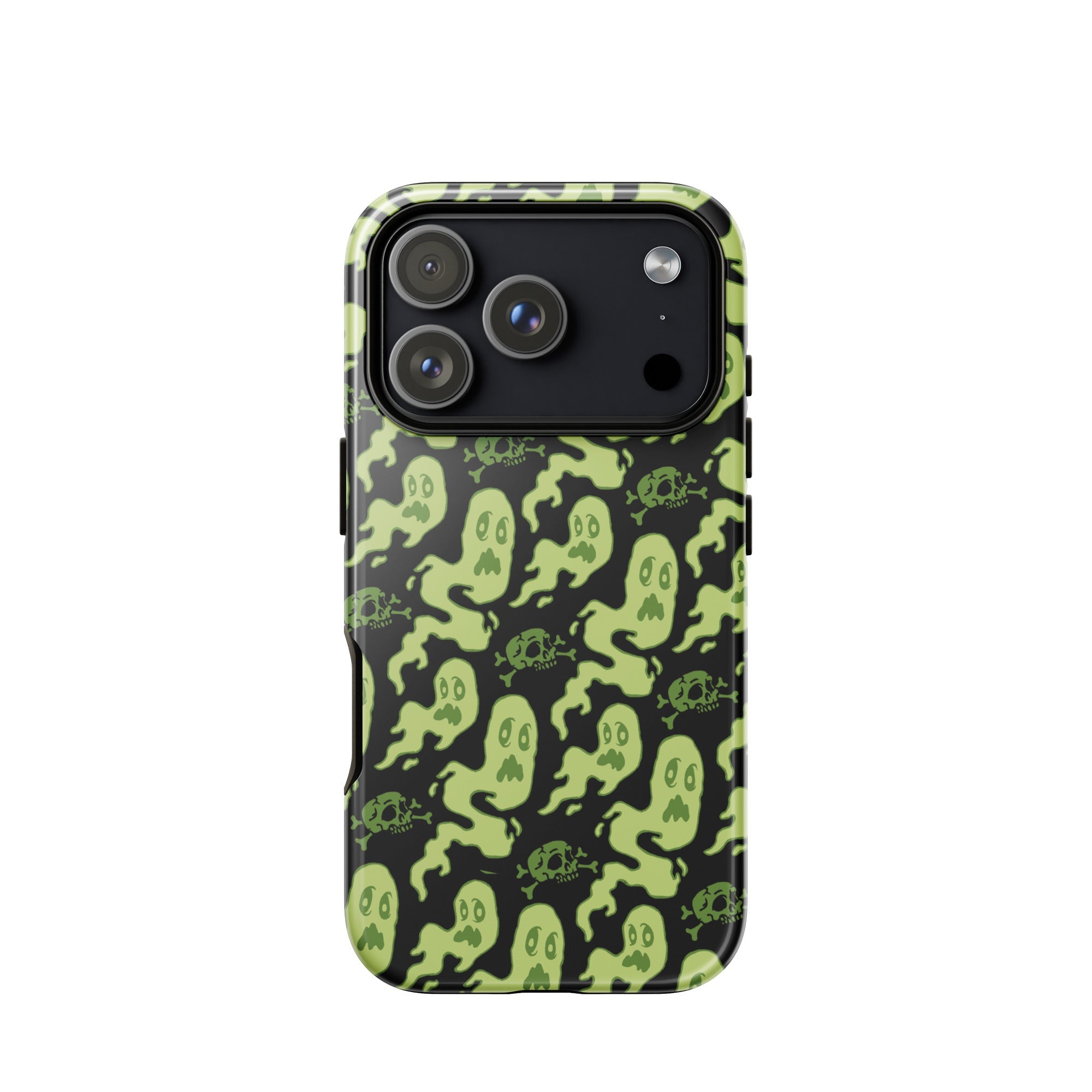 Murder Apparel Green Ghosts iPhone Case