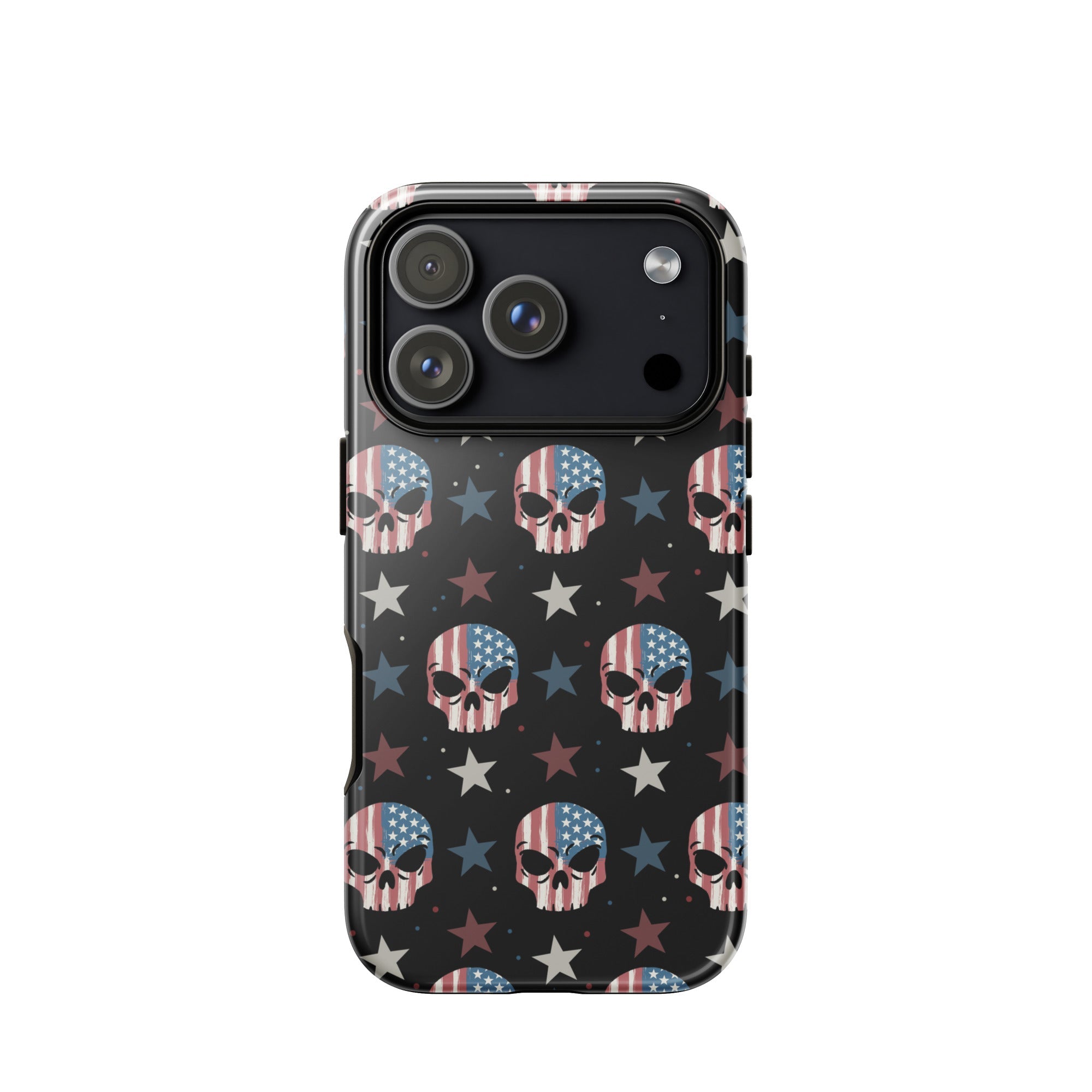 Murder Apparel USA Skull iPhone Case