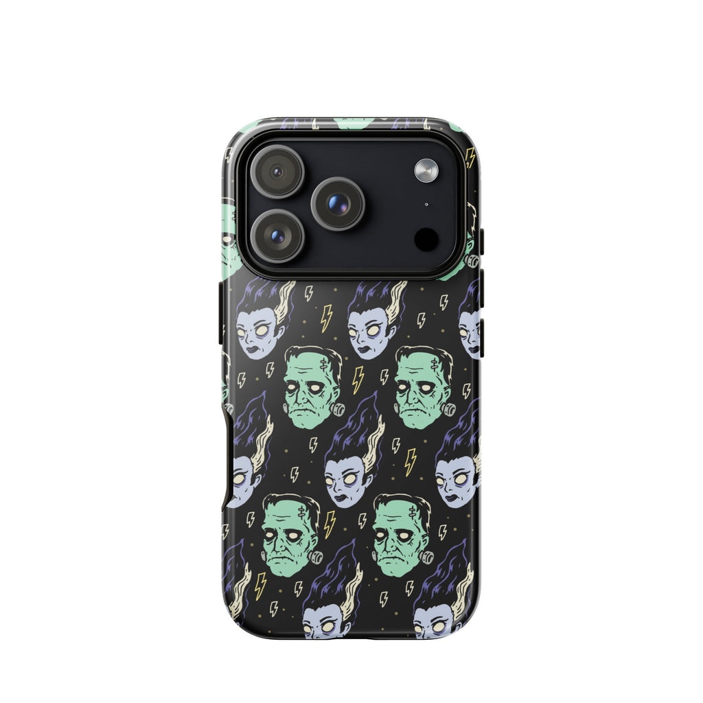 Murder Apparel Frankenstein And Bride iPhone Case