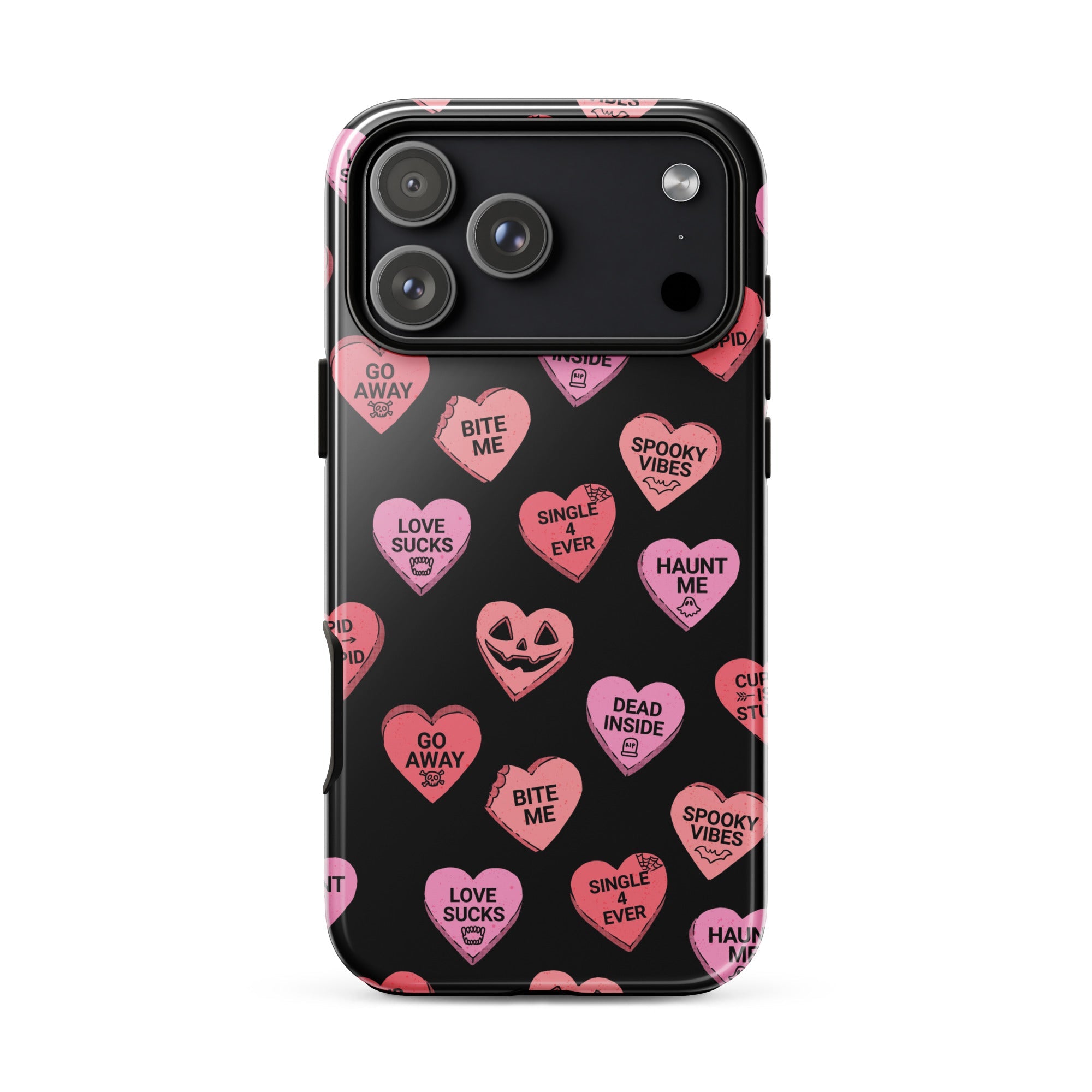 Murder Apparel Candy Hearts iPhone Case