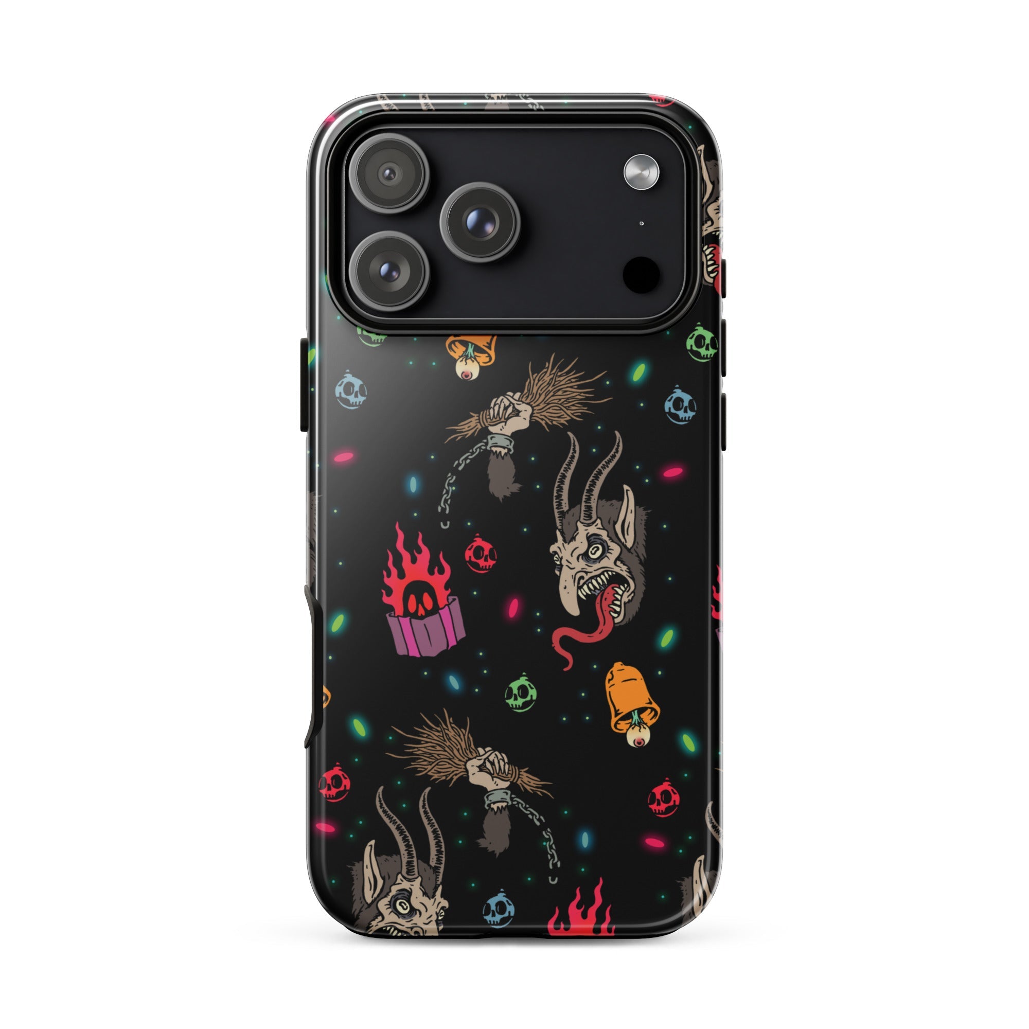 Murder Apparel Merry Krampus iPhone Case