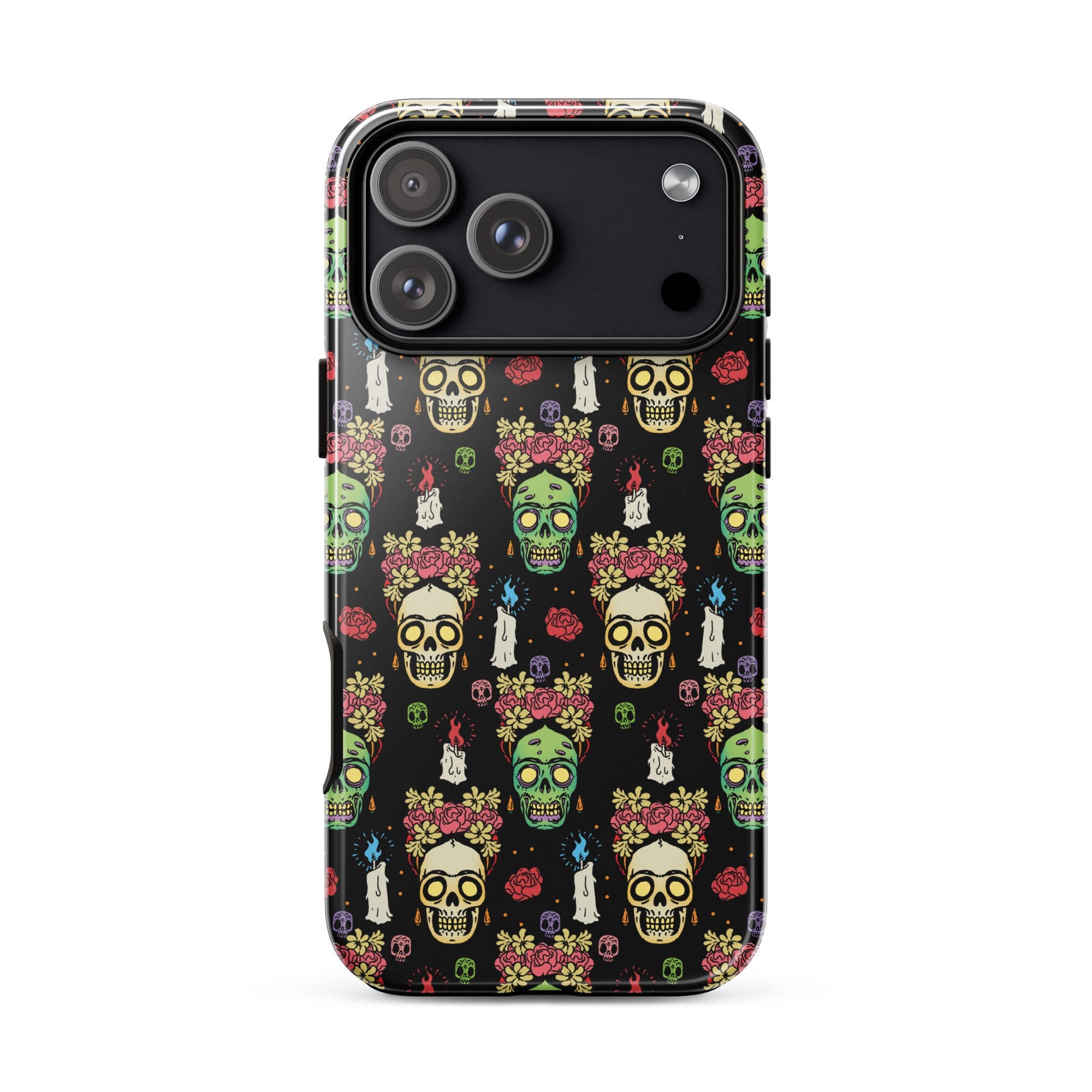 Murder Apparel Frida Kahlo Skull iPhone Case