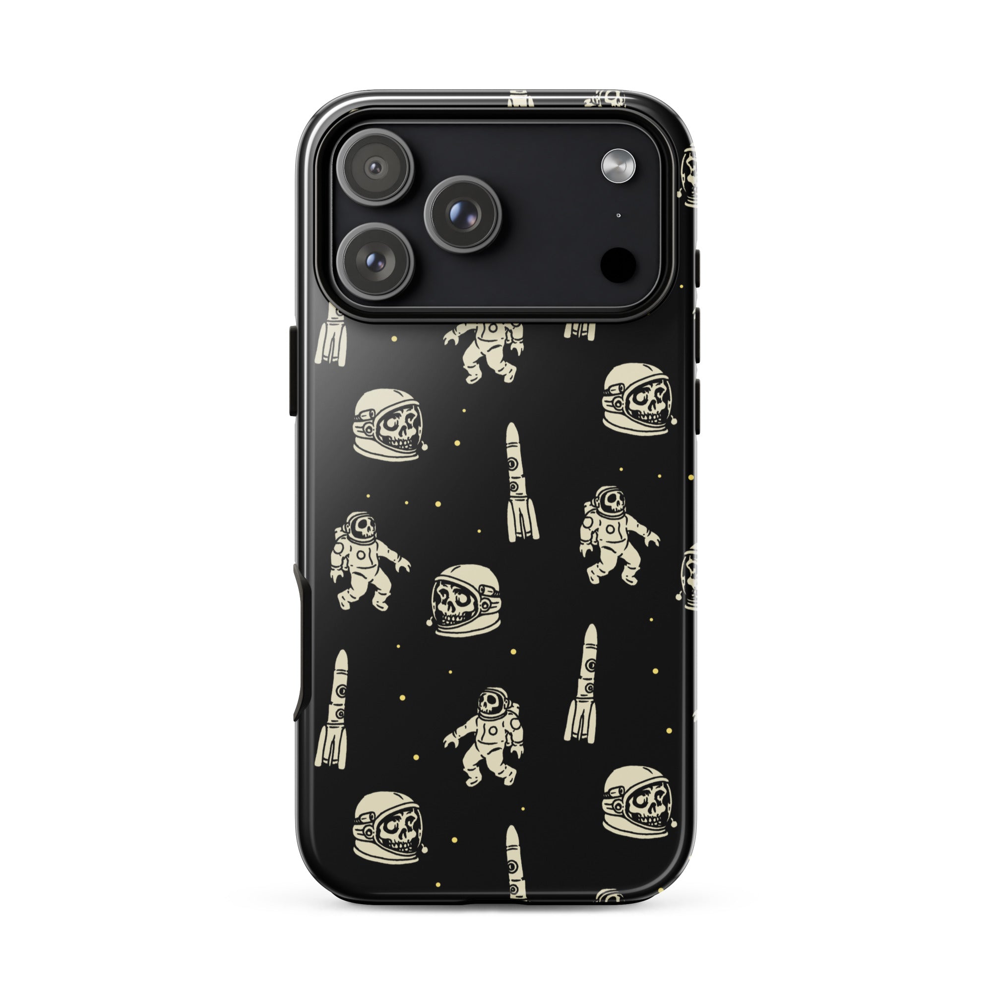 Murder Apparel Astronaut Skull iPhone Case