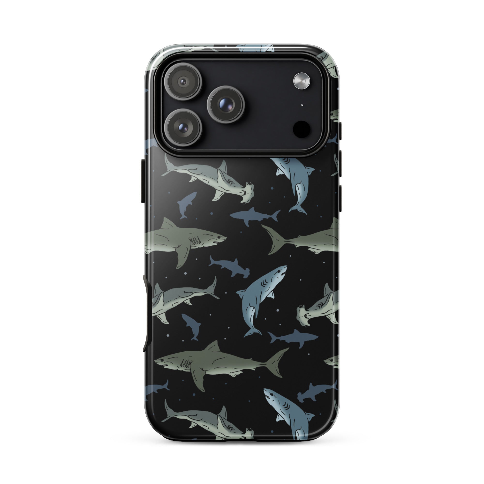 Murder Apparel Shark Infested iPhone Case
