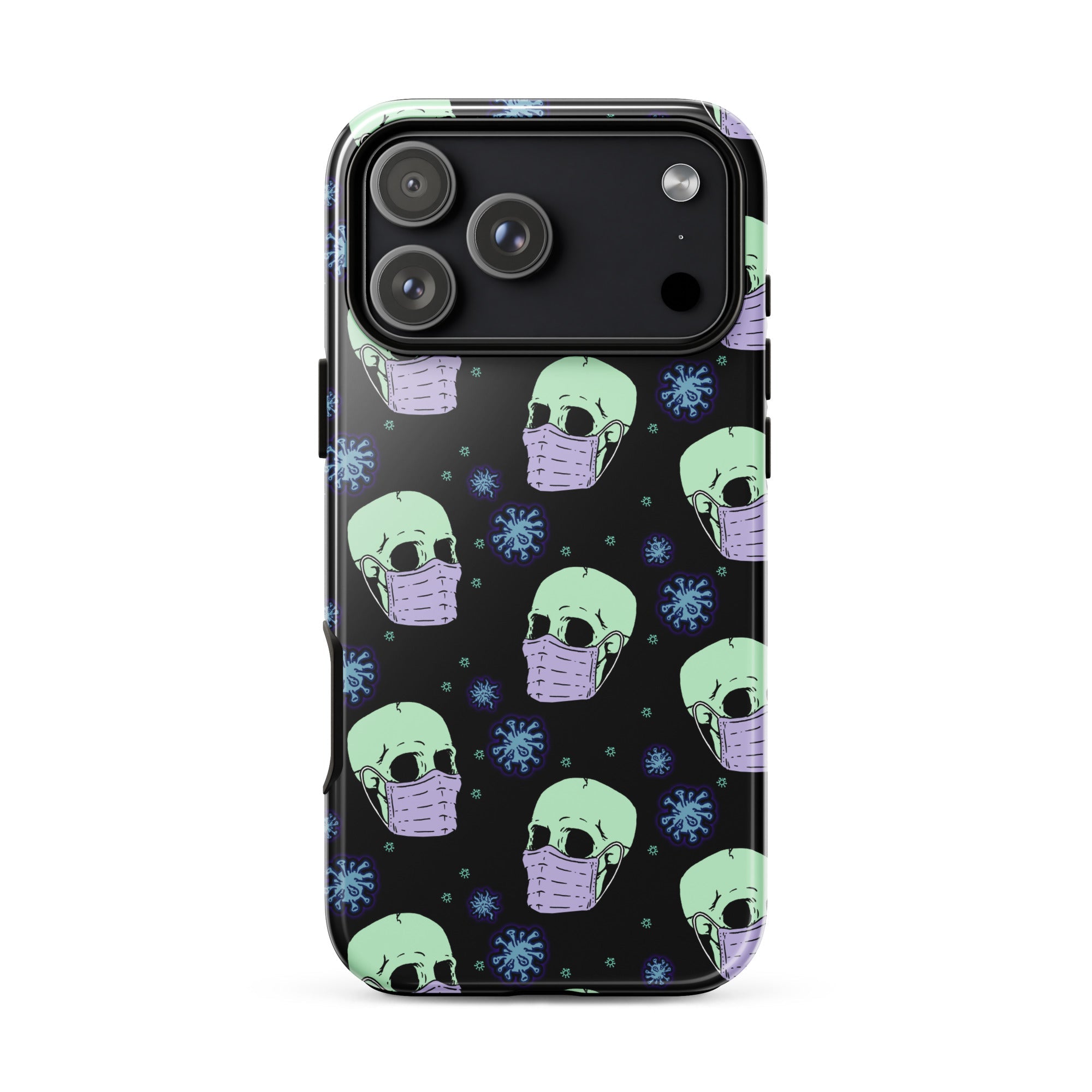 Murder Apparel Virus Skull iPhone Case