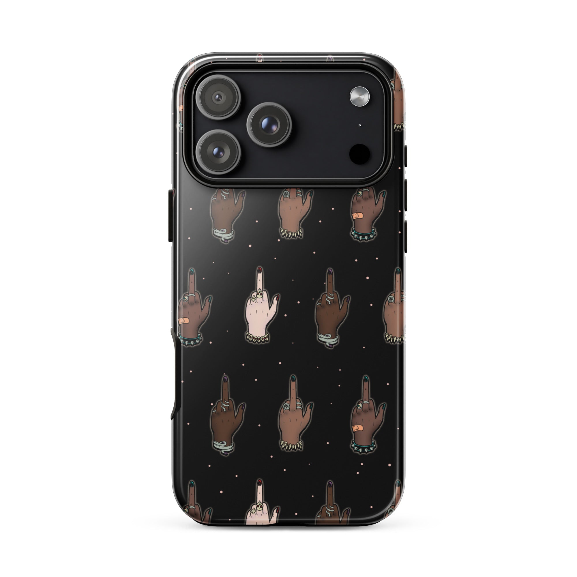 Murder Apparel Fuck Racism iPhone Case