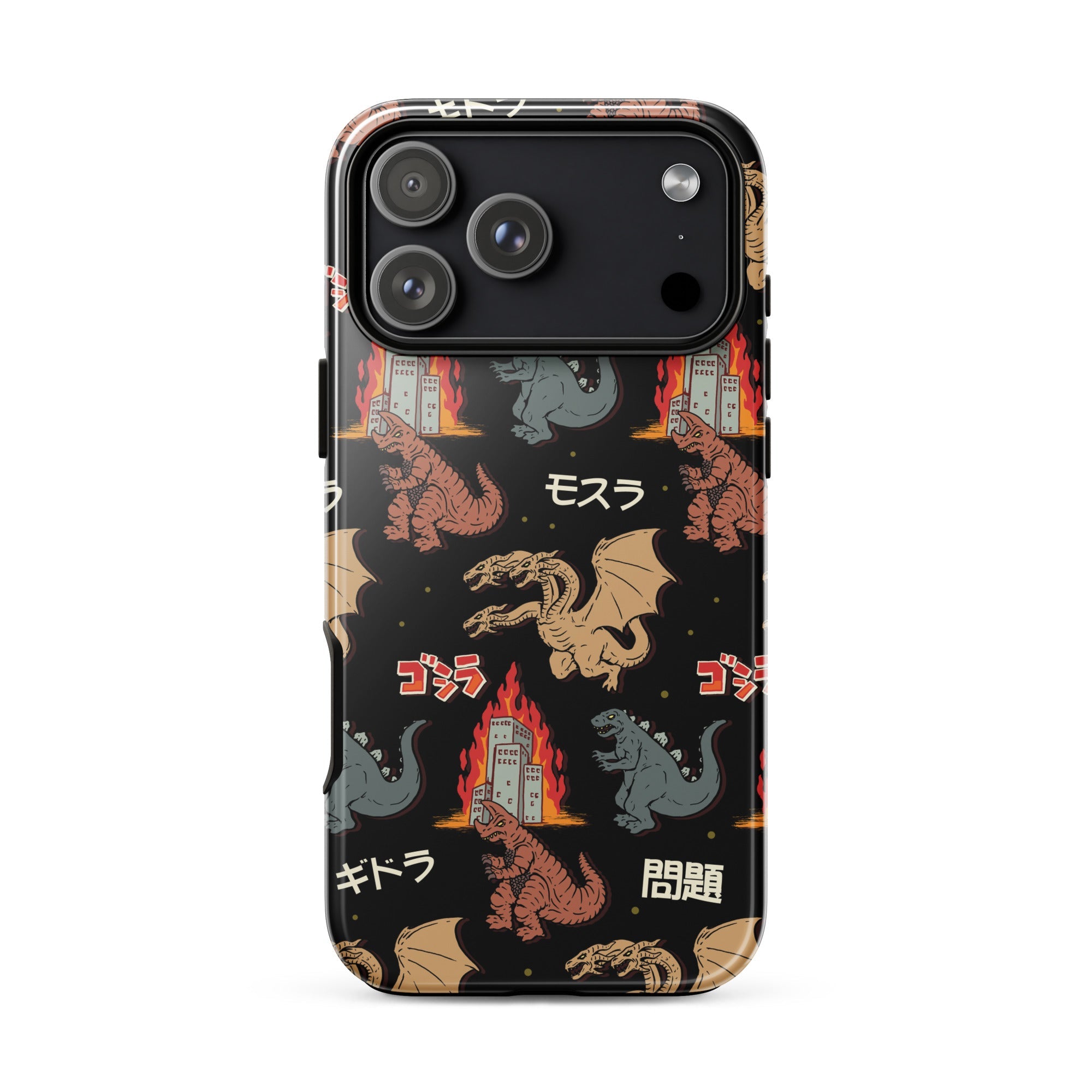 Murder Apparel Godzilla And Friends iPhone Case