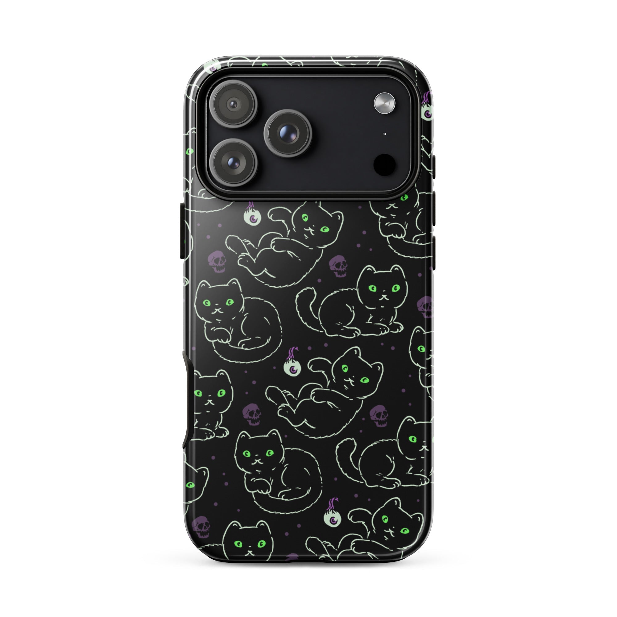 Murder Apparel Black Cats iPhone Case