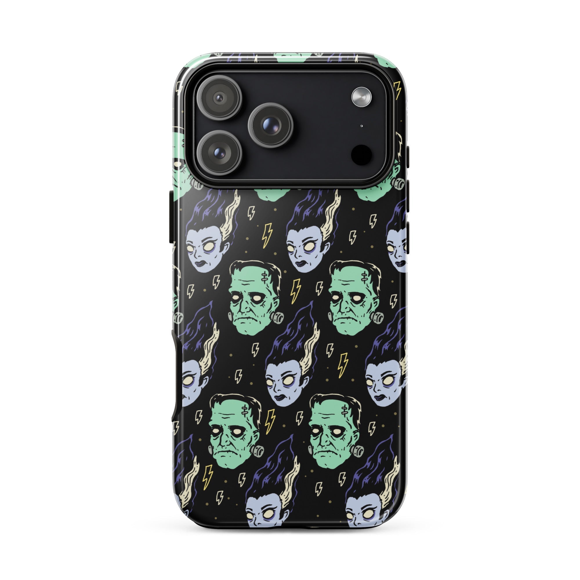 Murder Apparel Frankenstein And Bride iPhone Case