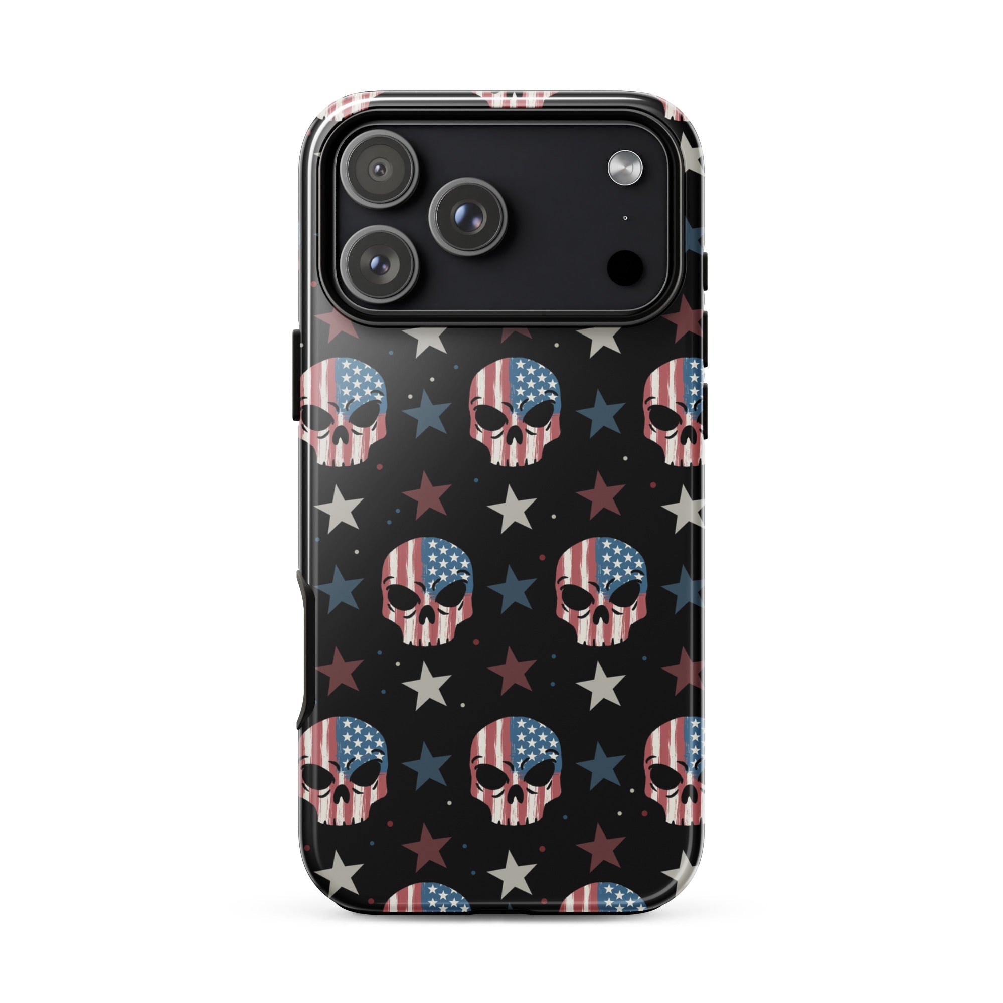 Murder Apparel USA Skull iPhone Case