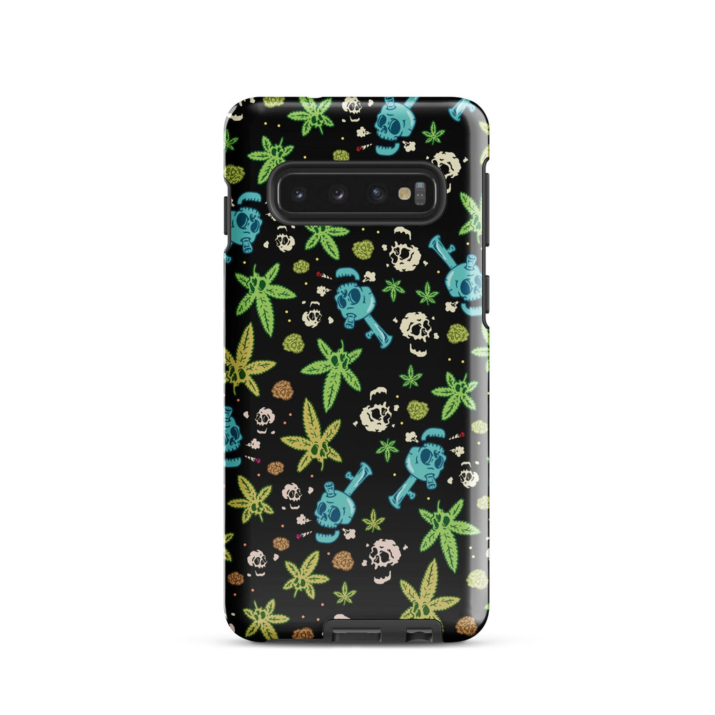 Murder Apparel Weed And Skulls Samsung Case
