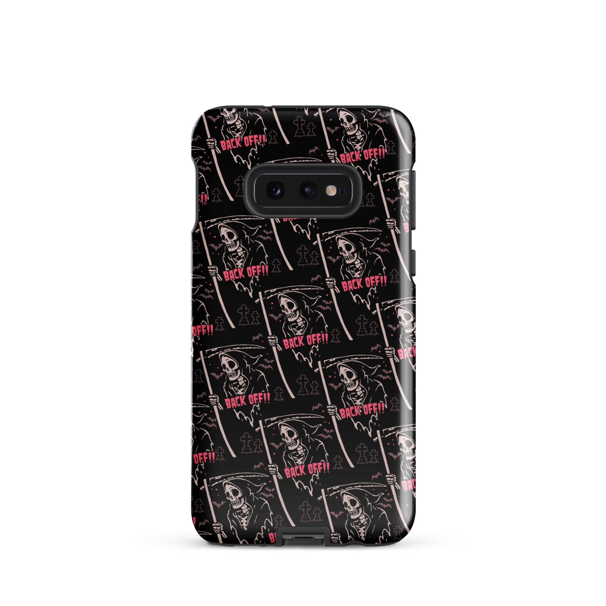 Murder Apparel Grim Reaper Back Off Samsung Case