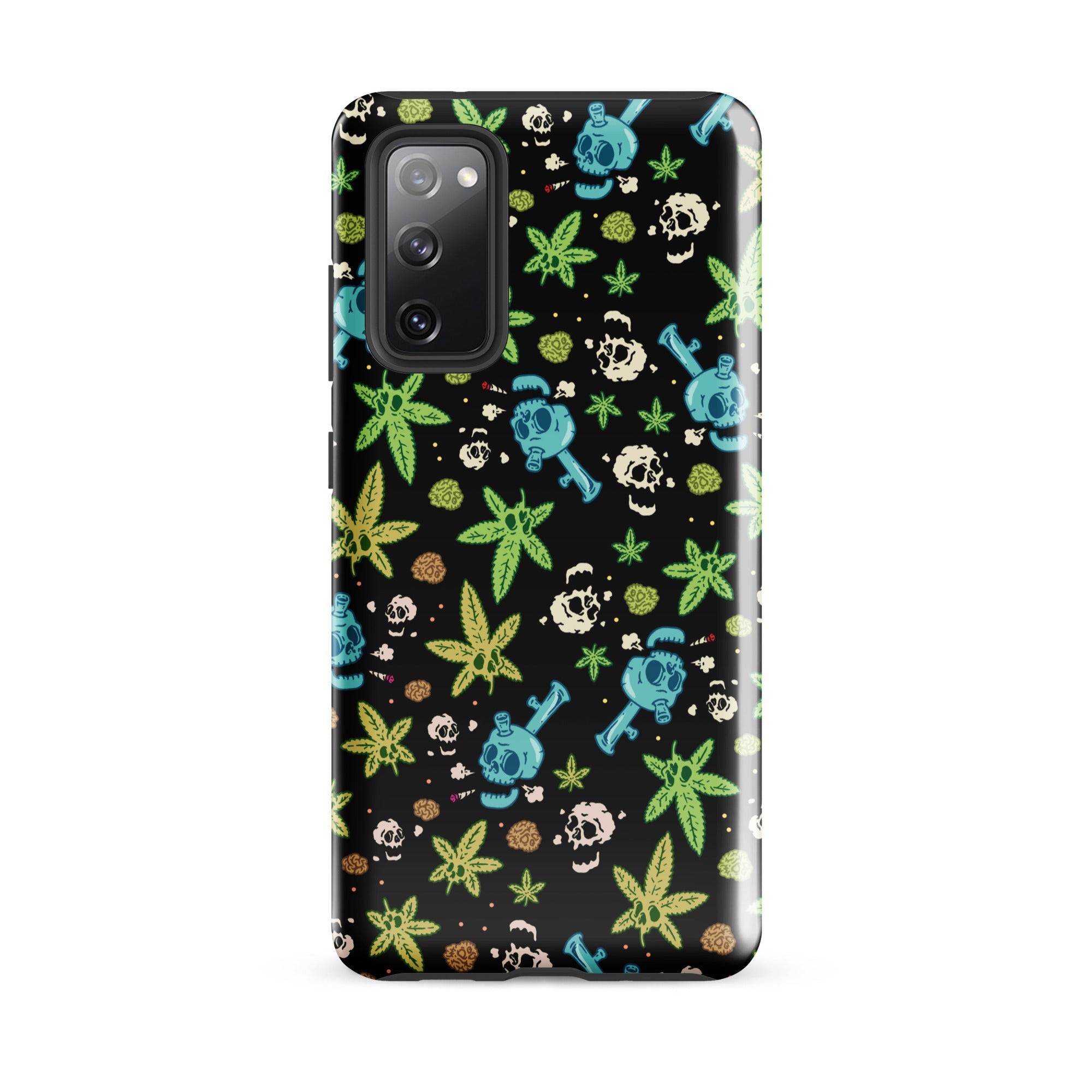 Murder Apparel Weed And Skulls Samsung Case