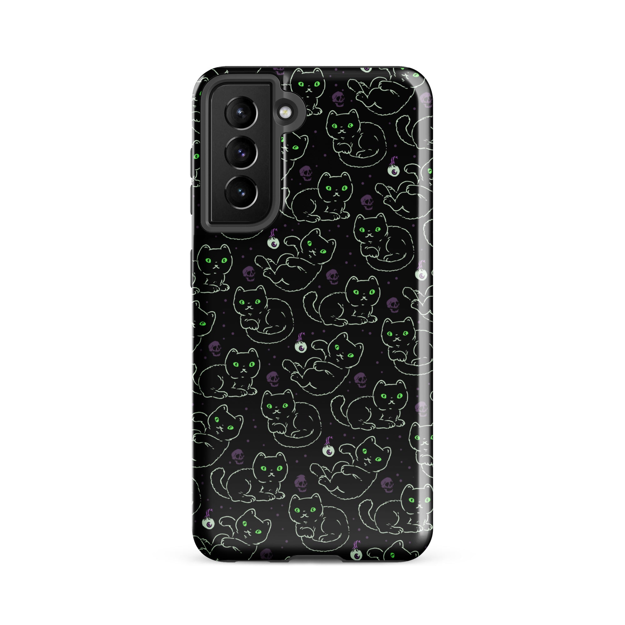 Murder Apparel Black Cats Samsung Case