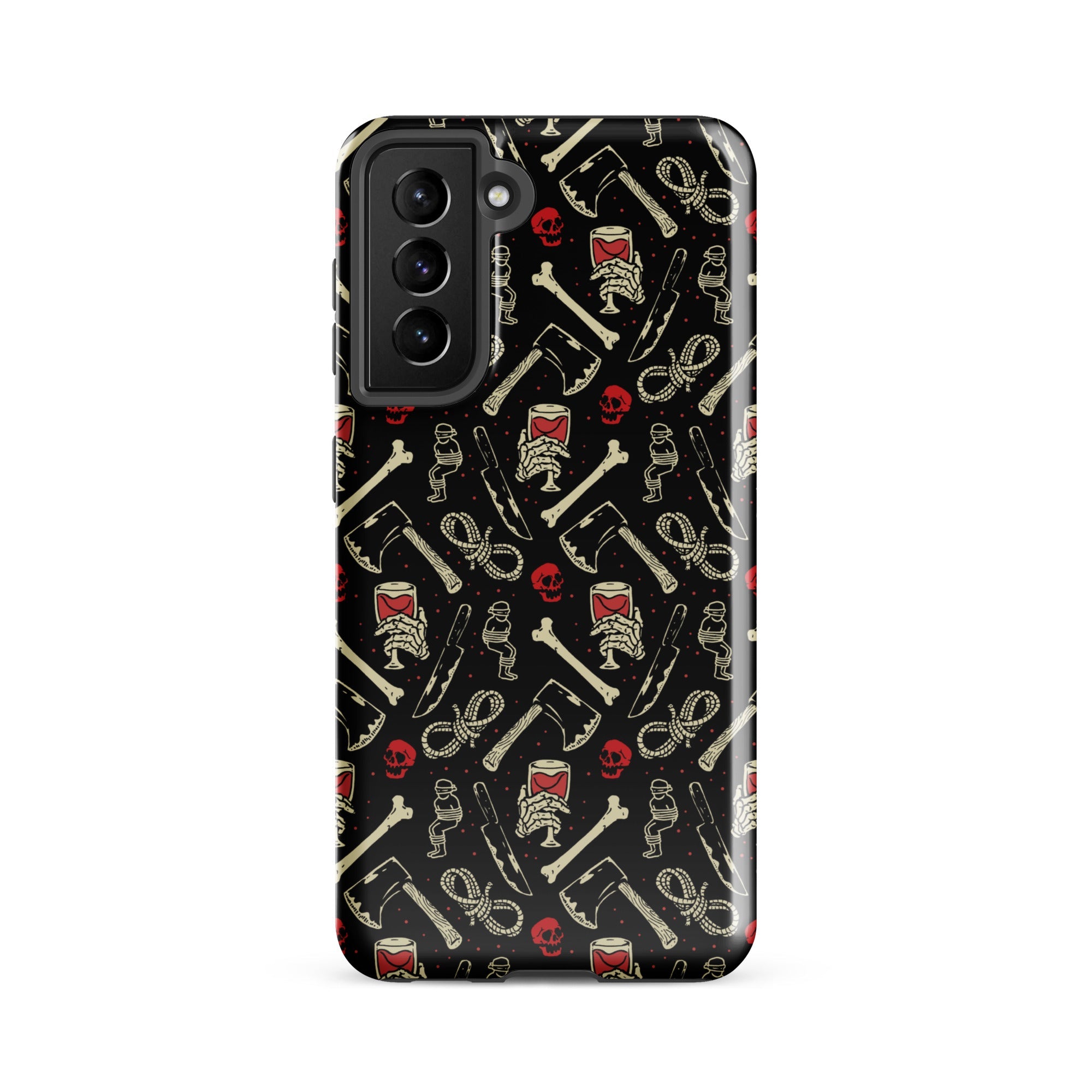 Murder Apparel True Crime And Wine Samsung Case