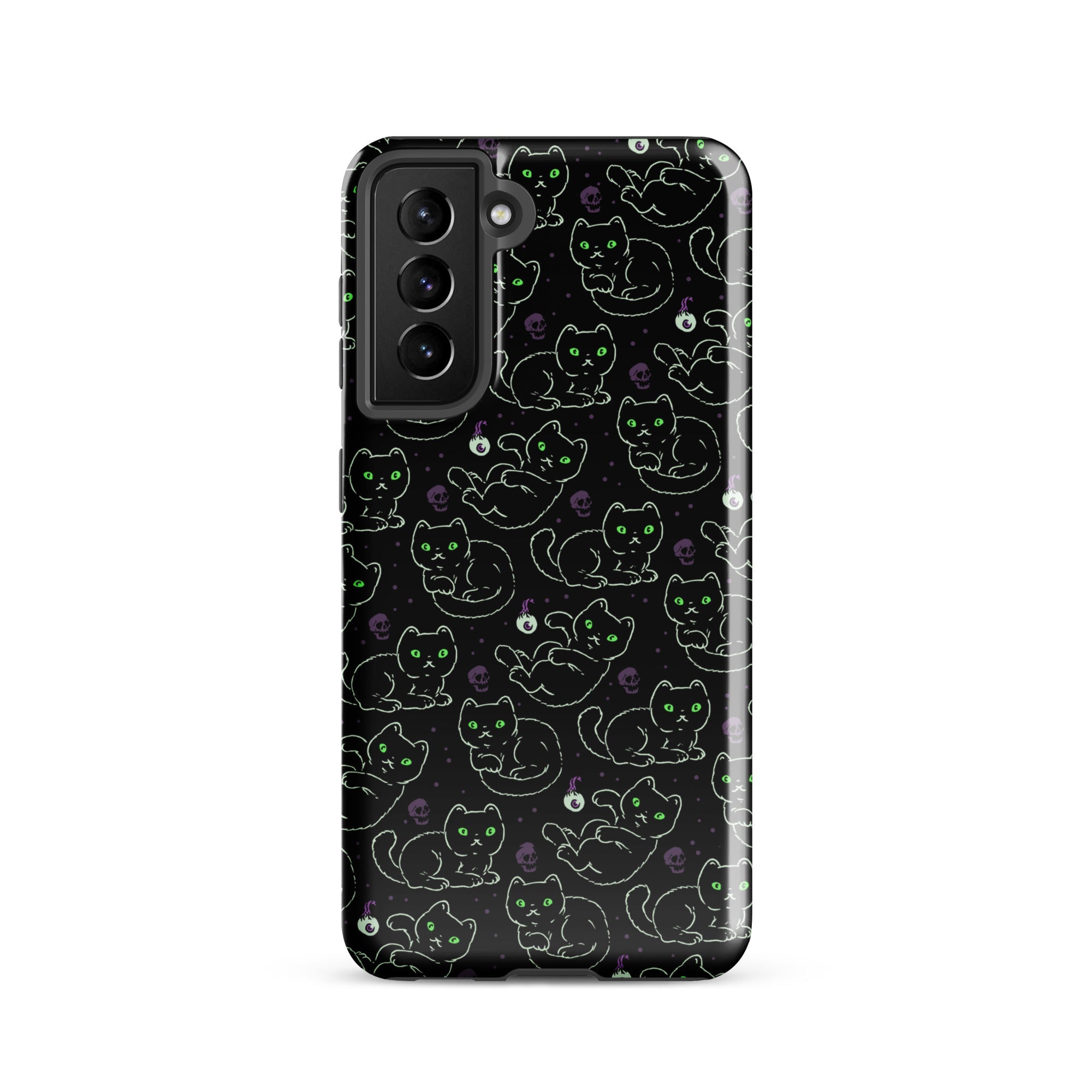Murder Apparel Black Cats Samsung Case
