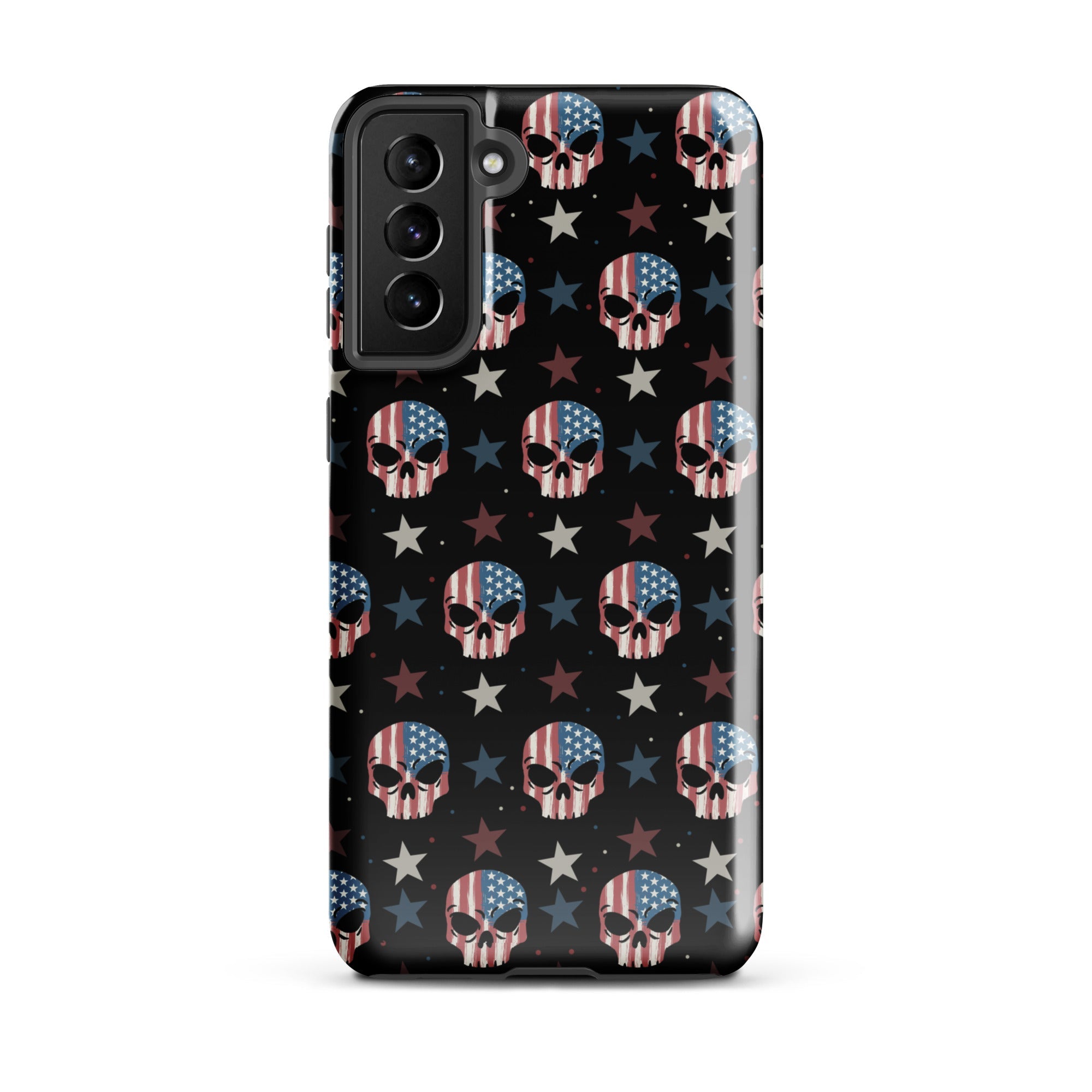 Murder Apparel USA Skull Samsung Case