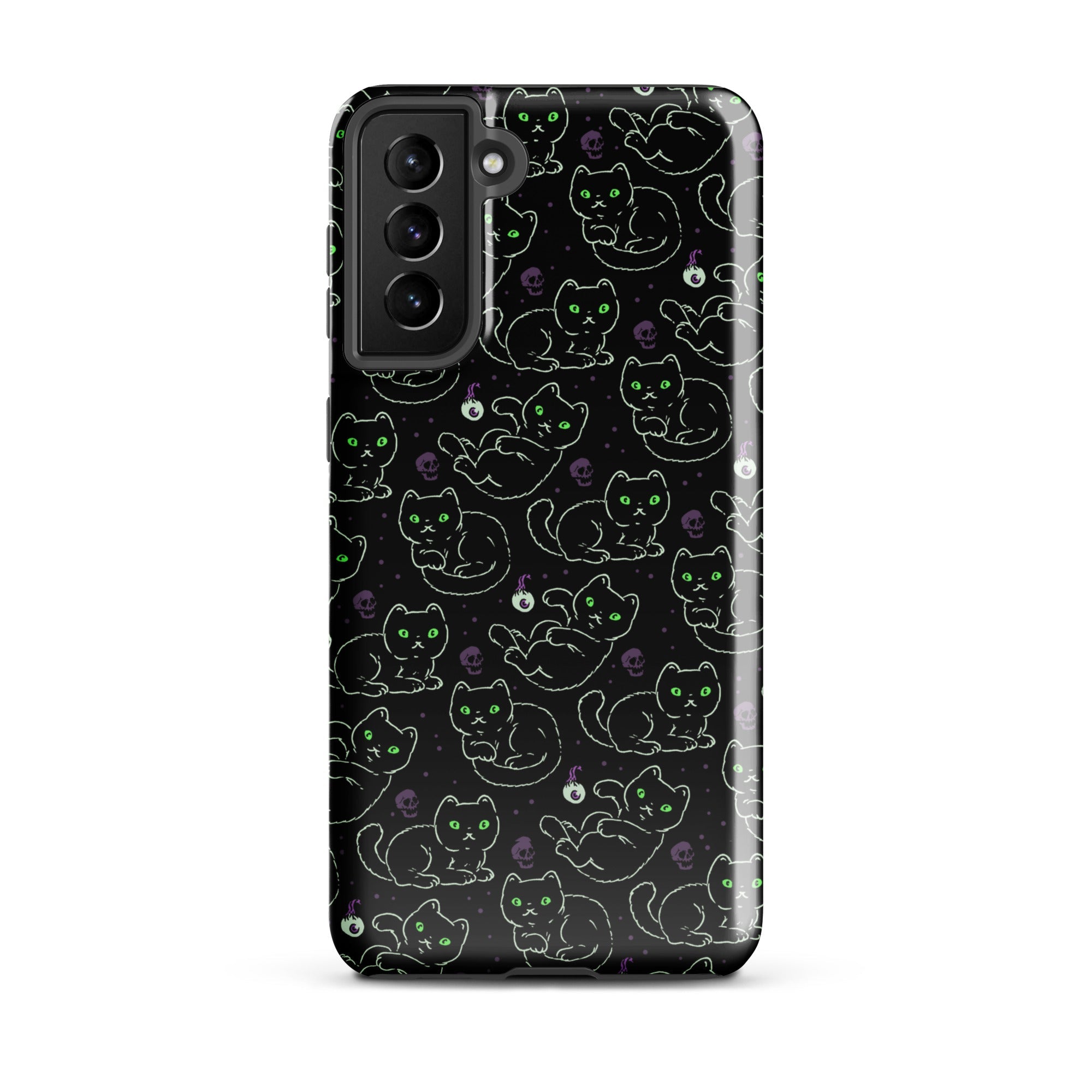 Murder Apparel Black Cats Samsung Case