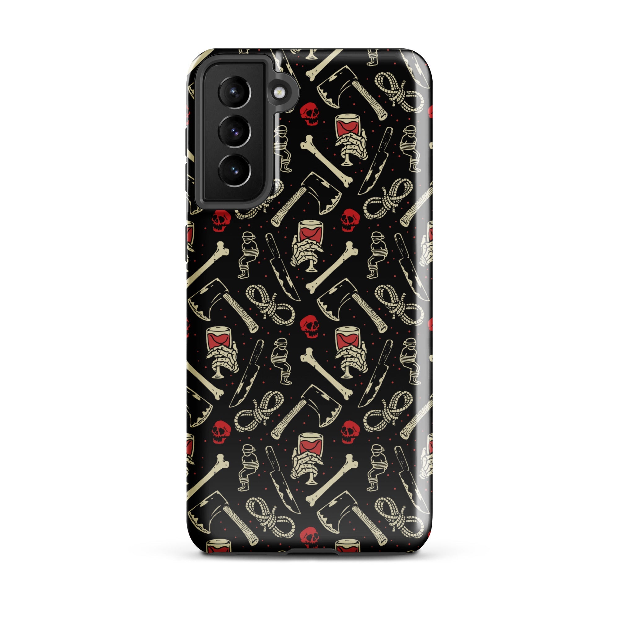 Murder Apparel True Crime And Wine Samsung Case