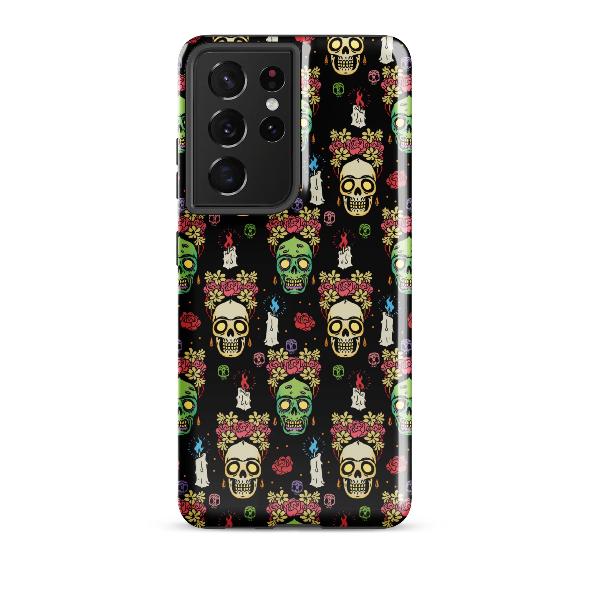 Murder Apparel Frida Kahlo Skull Samsung Case