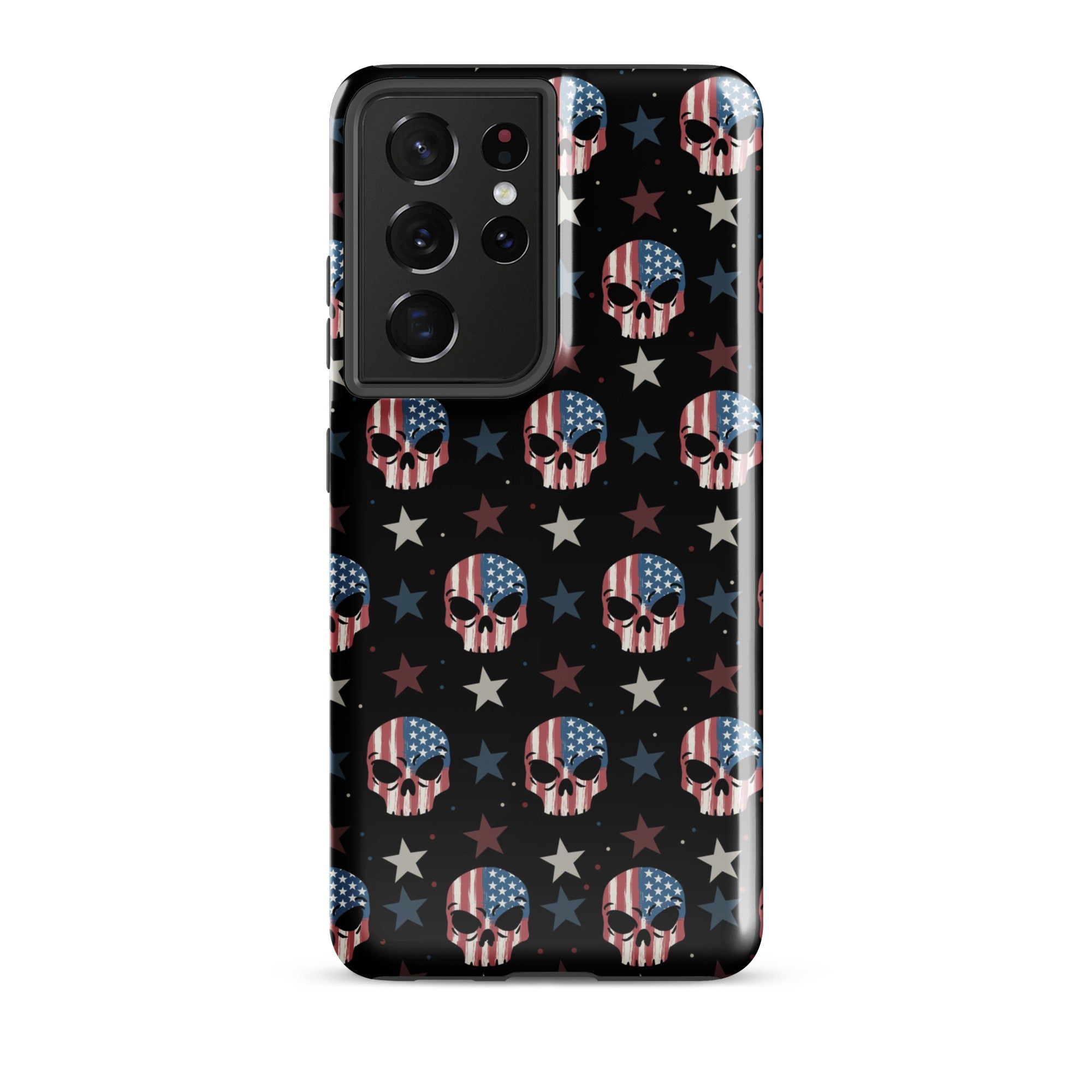 Murder Apparel USA Skull Samsung Case