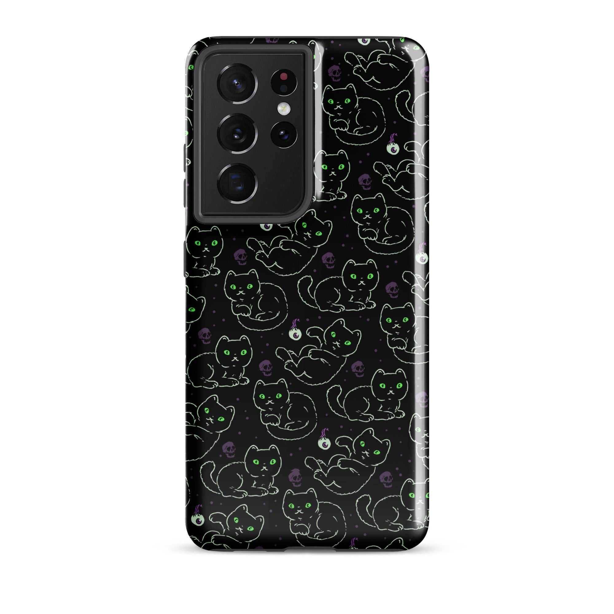 Murder Apparel Black Cats Samsung Case