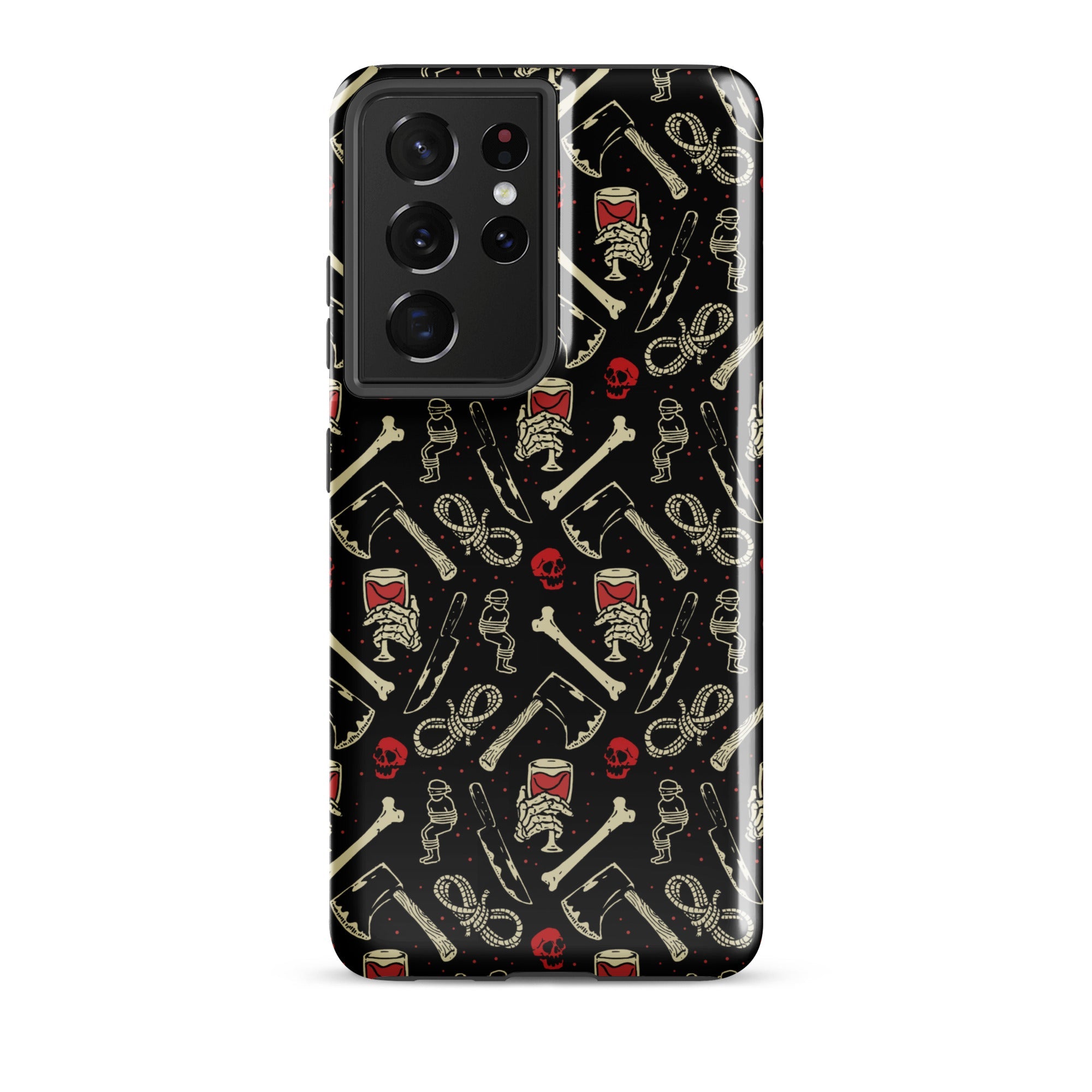 Murder Apparel True Crime And Wine Samsung Case