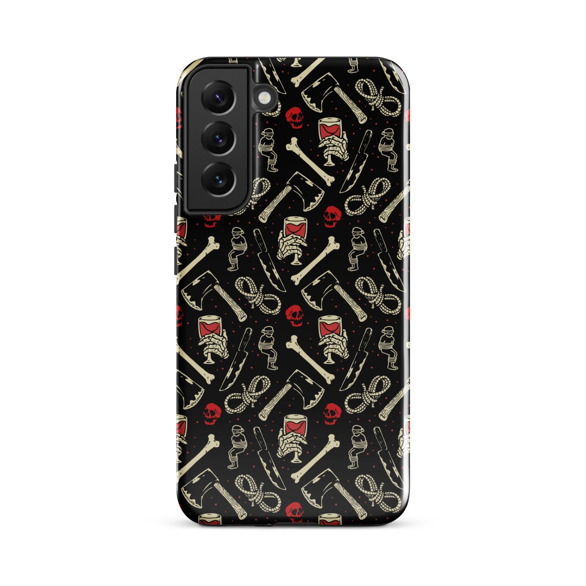 Murder Apparel True Crime And Wine Samsung Case