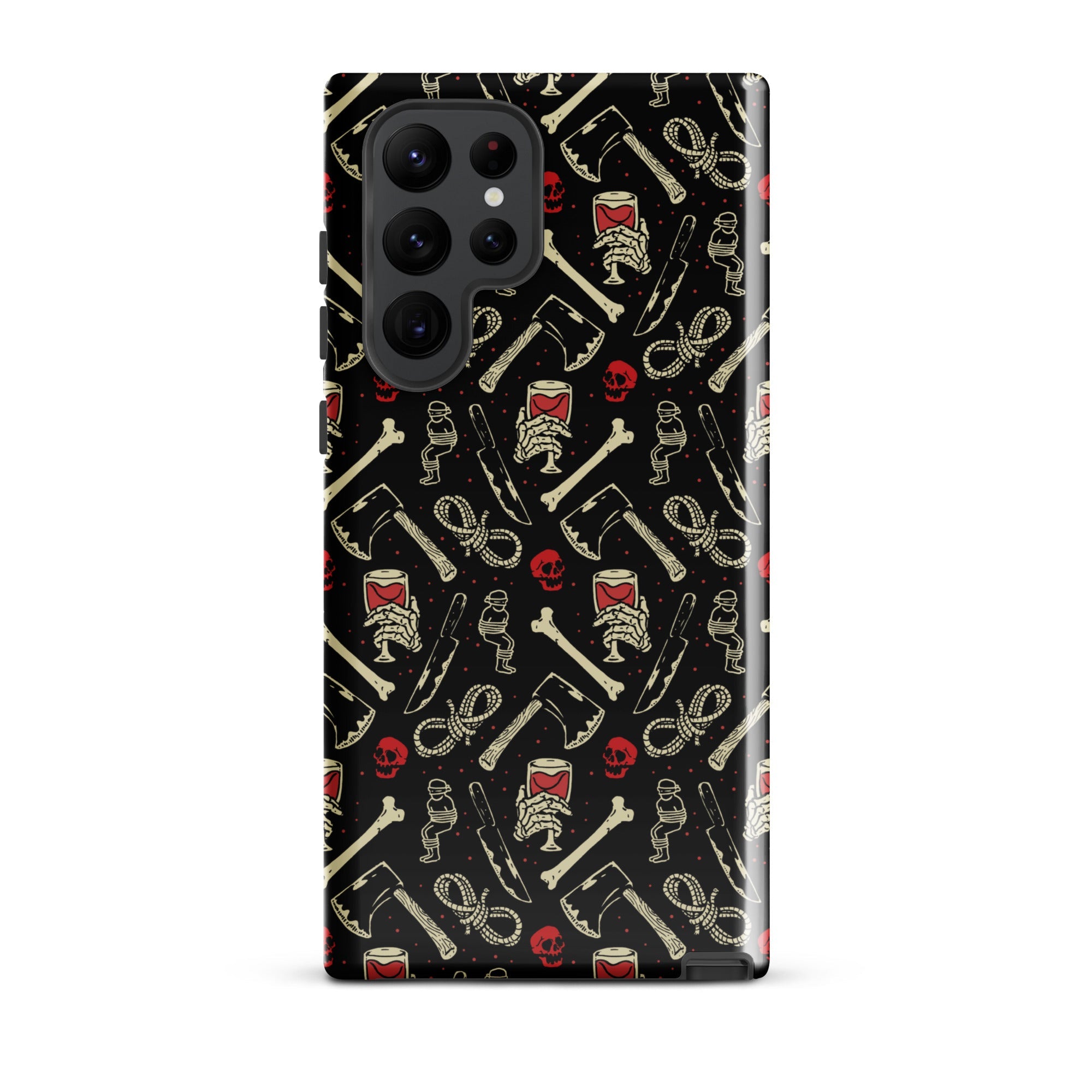 Murder Apparel True Crime And Wine Samsung Case