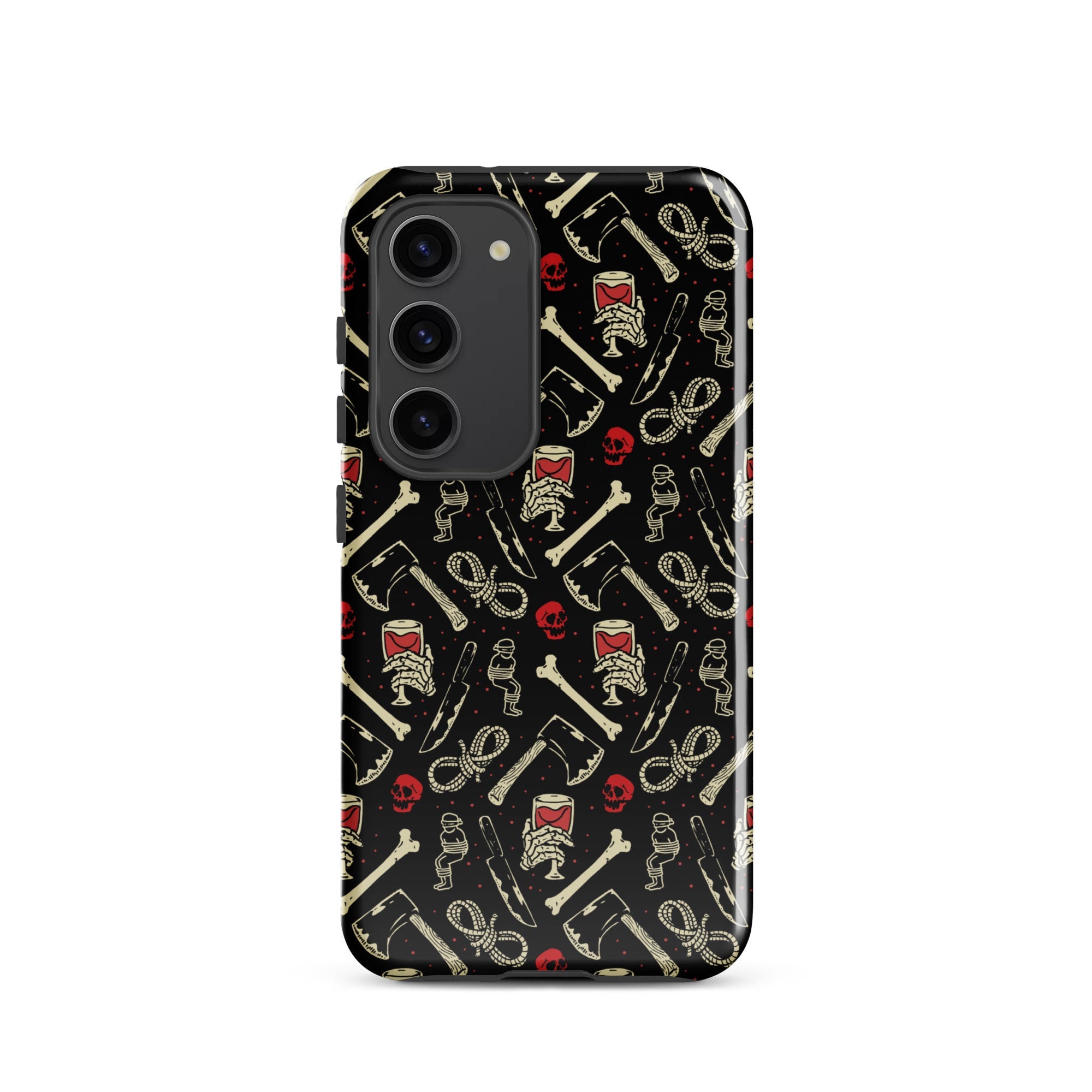 Murder Apparel True Crime And Wine Samsung Case