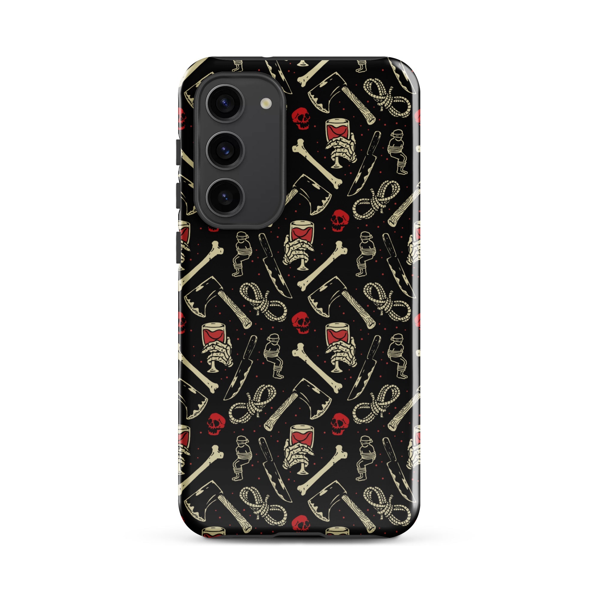 Murder Apparel True Crime And Wine Samsung Case