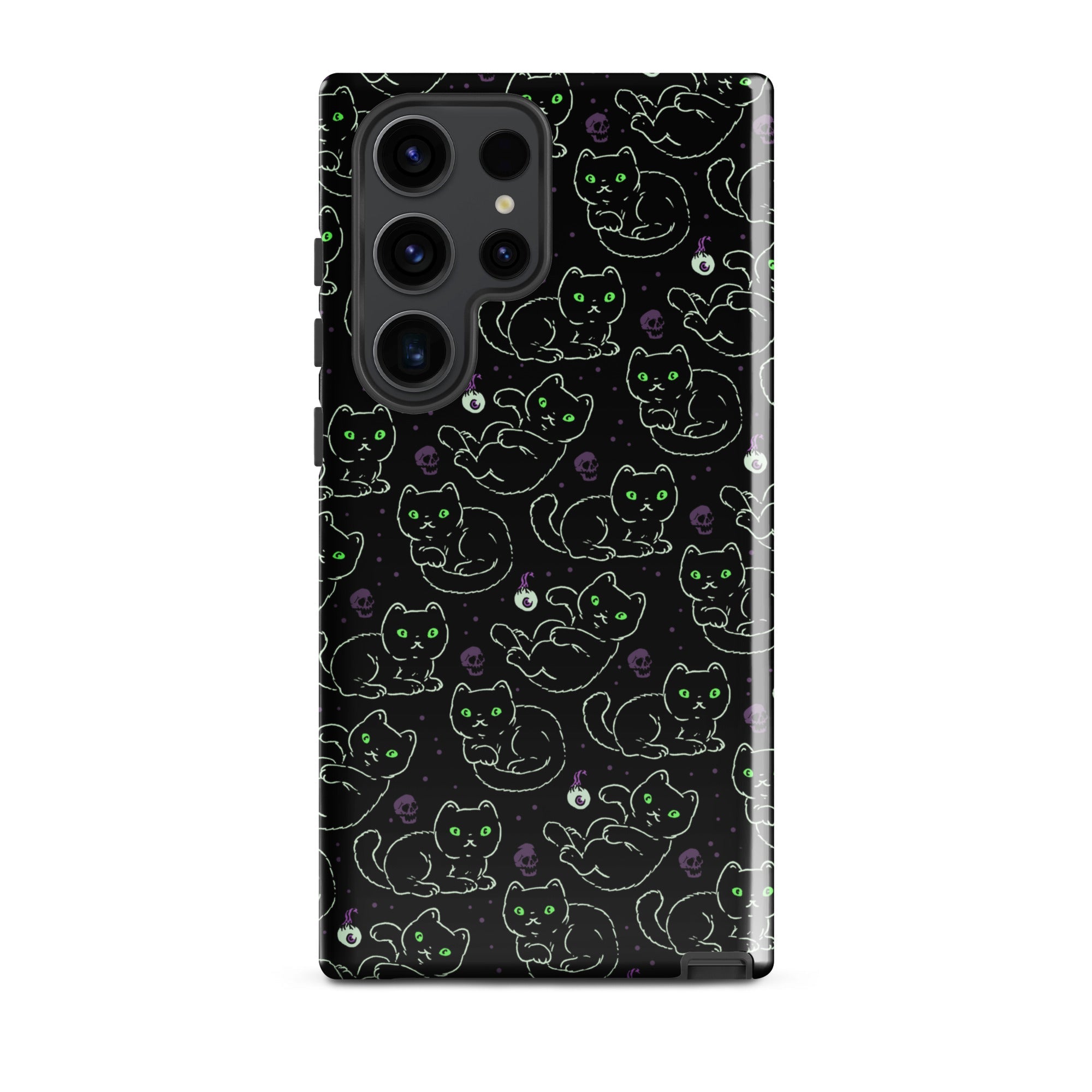 Murder Apparel Black Cats Samsung Case