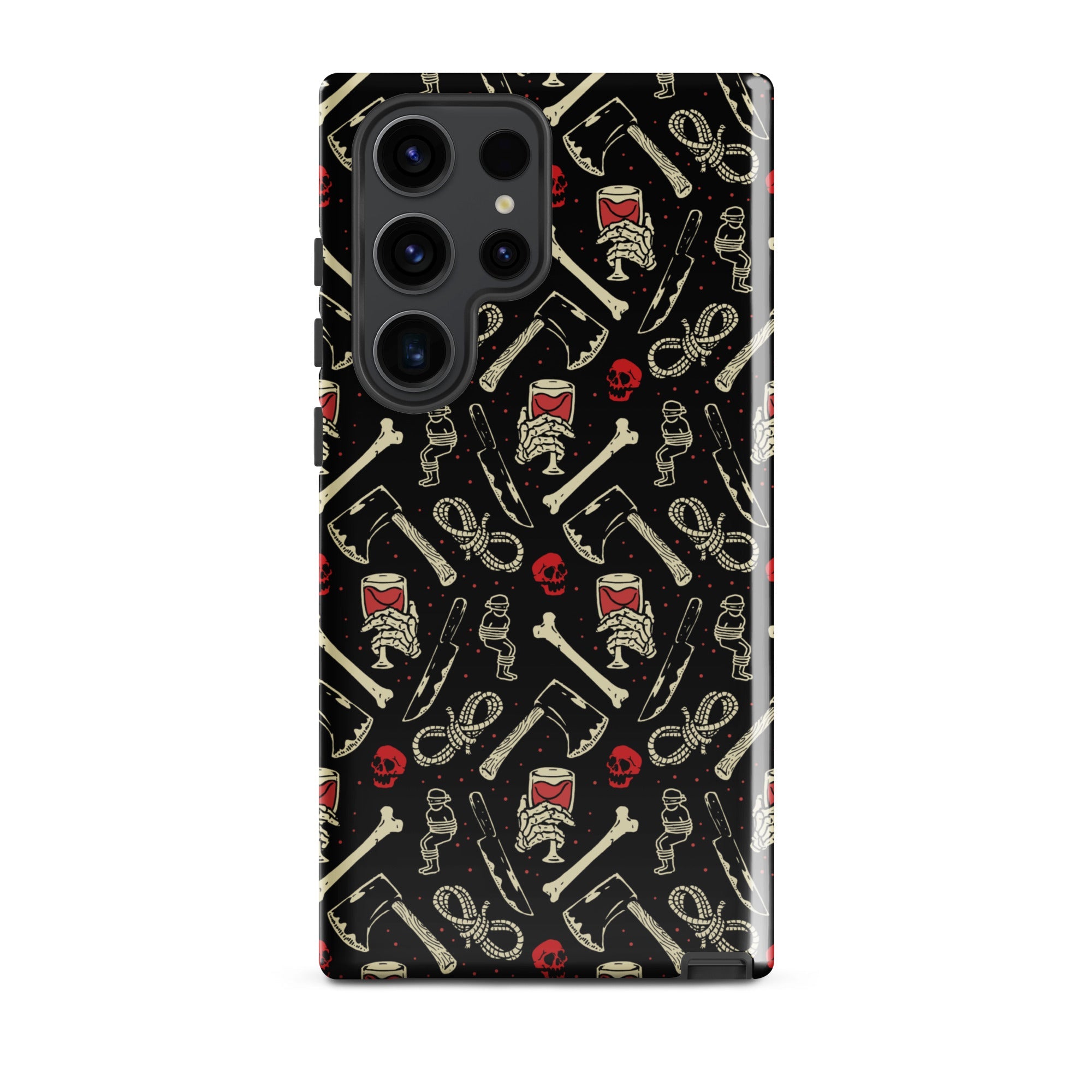 Murder Apparel True Crime And Wine Samsung Case