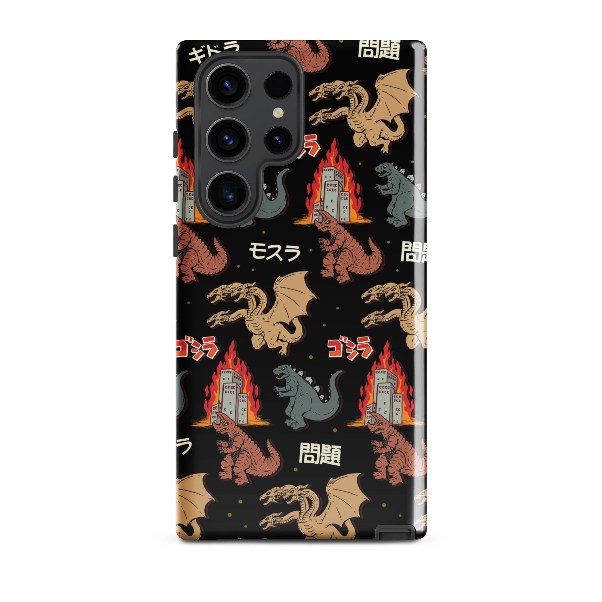 Murder Apparel Godzilla And Friends Samsung Case