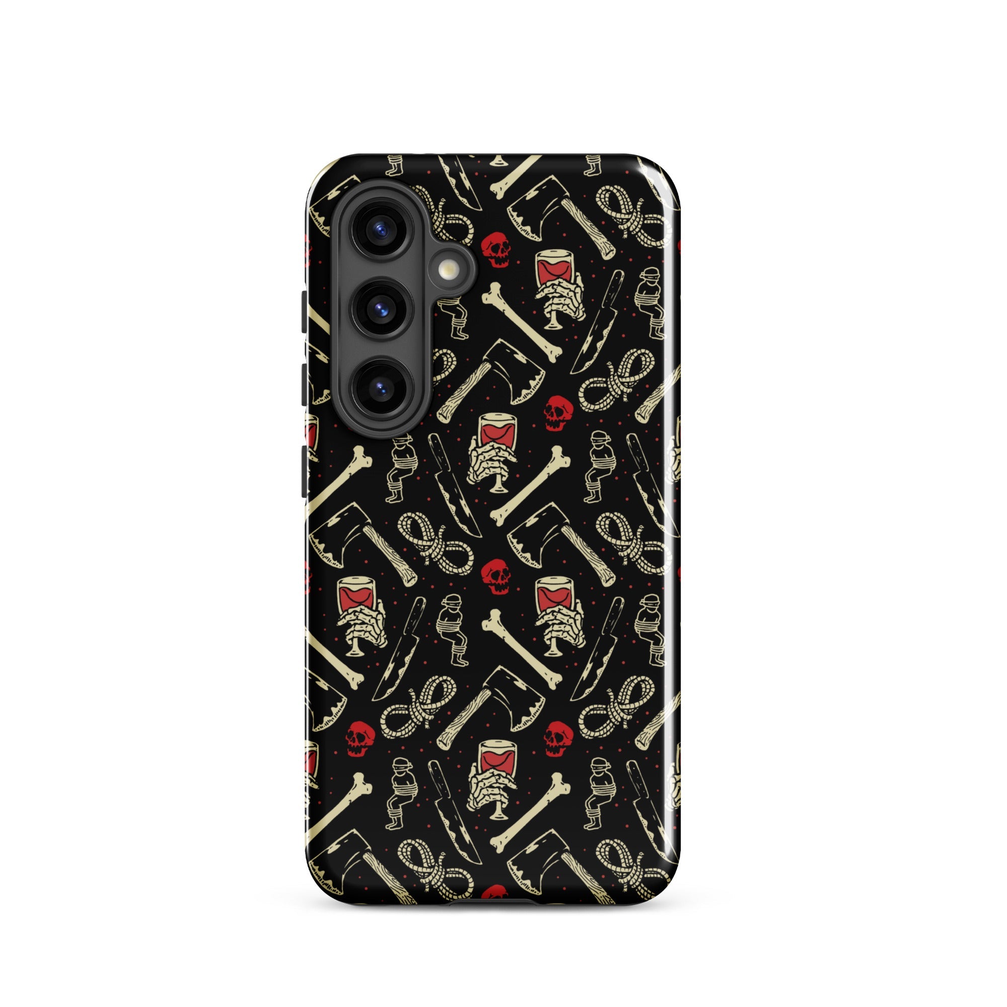 Murder Apparel True Crime And Wine Samsung Case