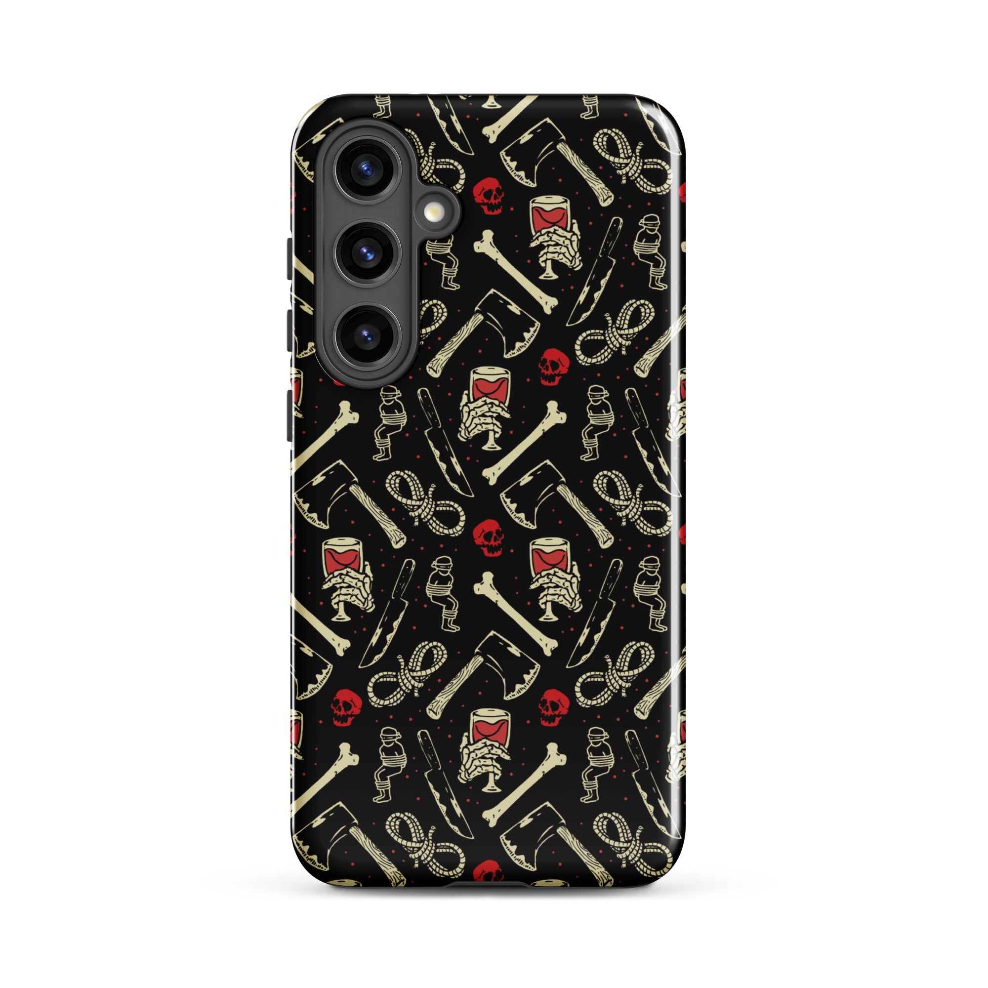 Murder Apparel True Crime And Wine Samsung Case